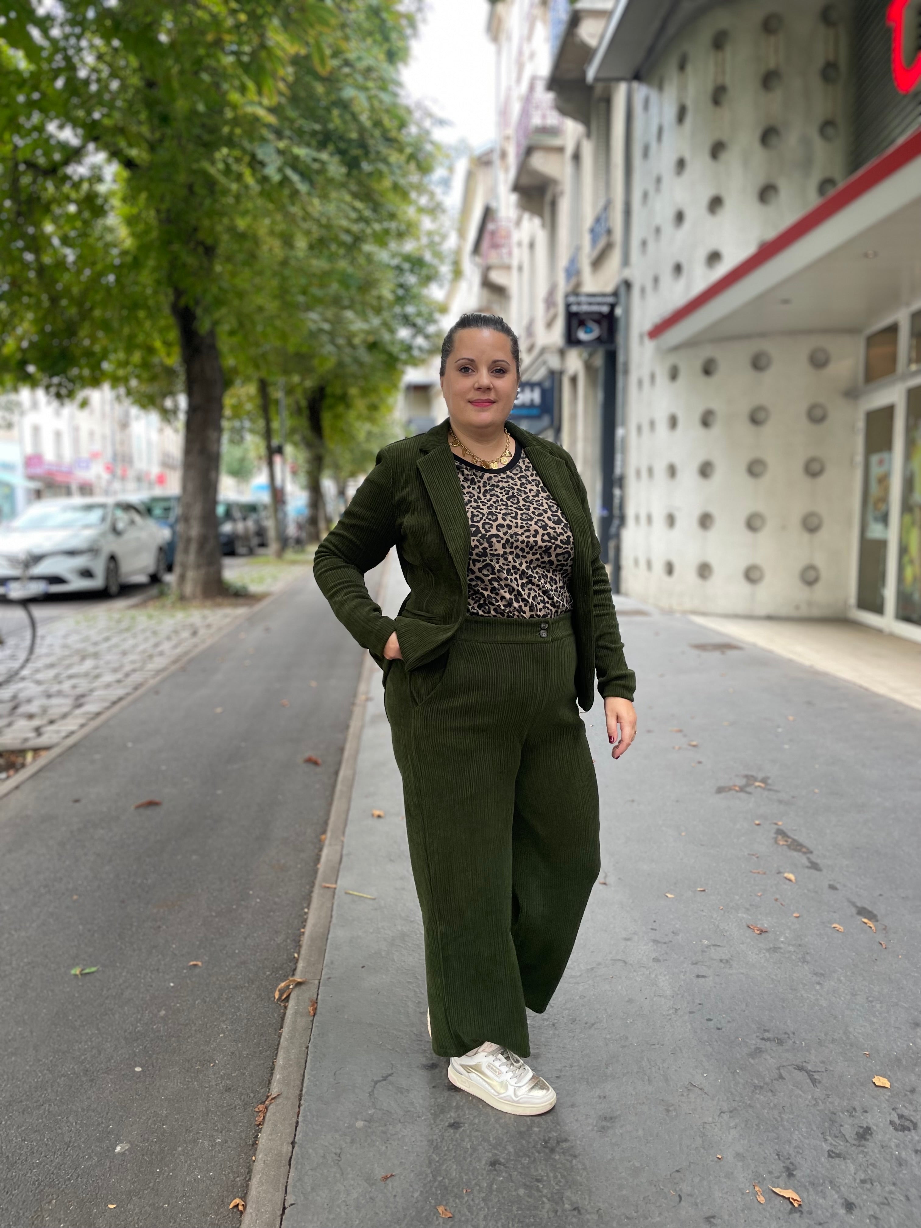PANTALON KATE EN VELOURS