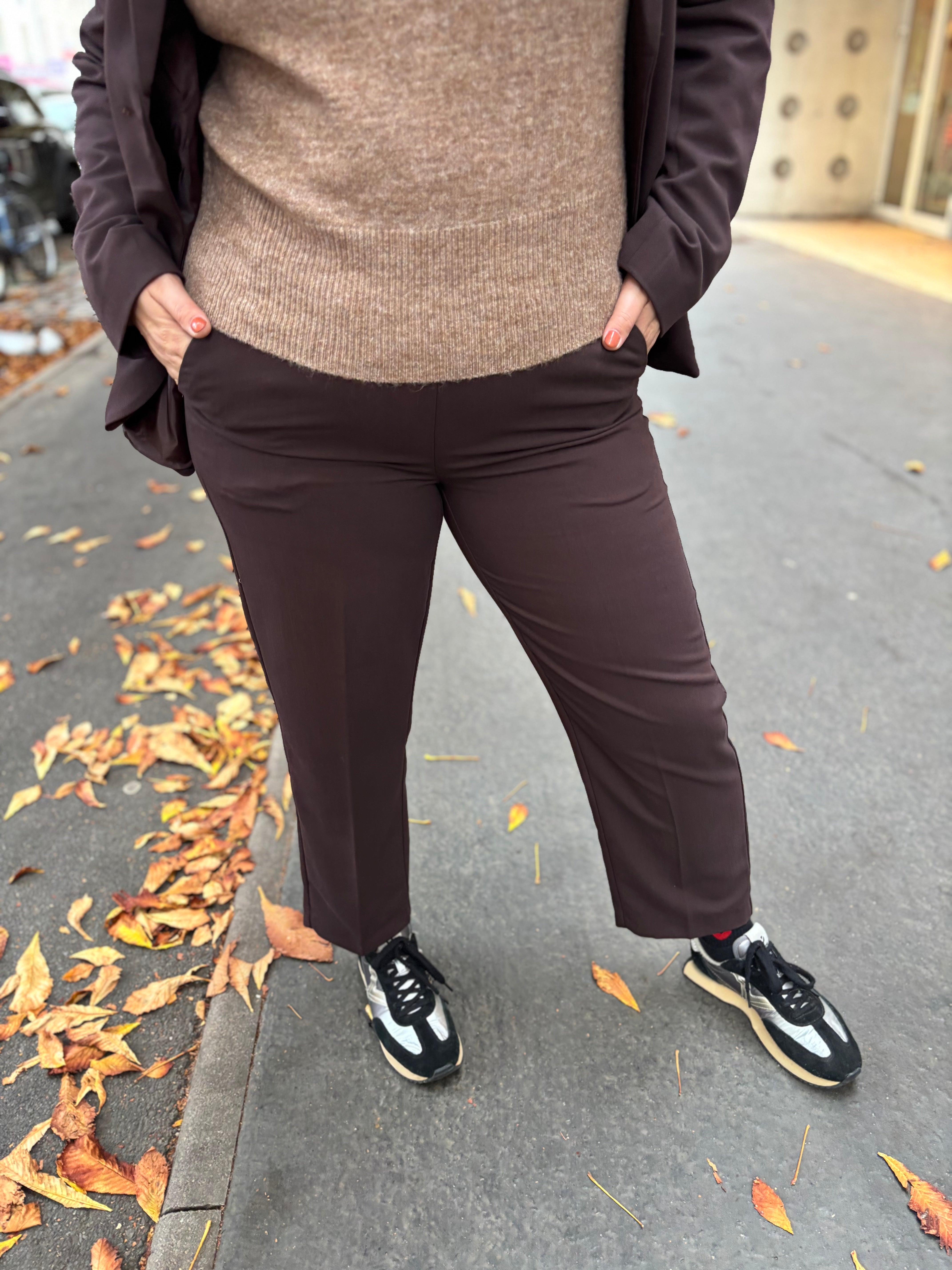 PANTALON 7/8 SAKURA CHOCOLAT