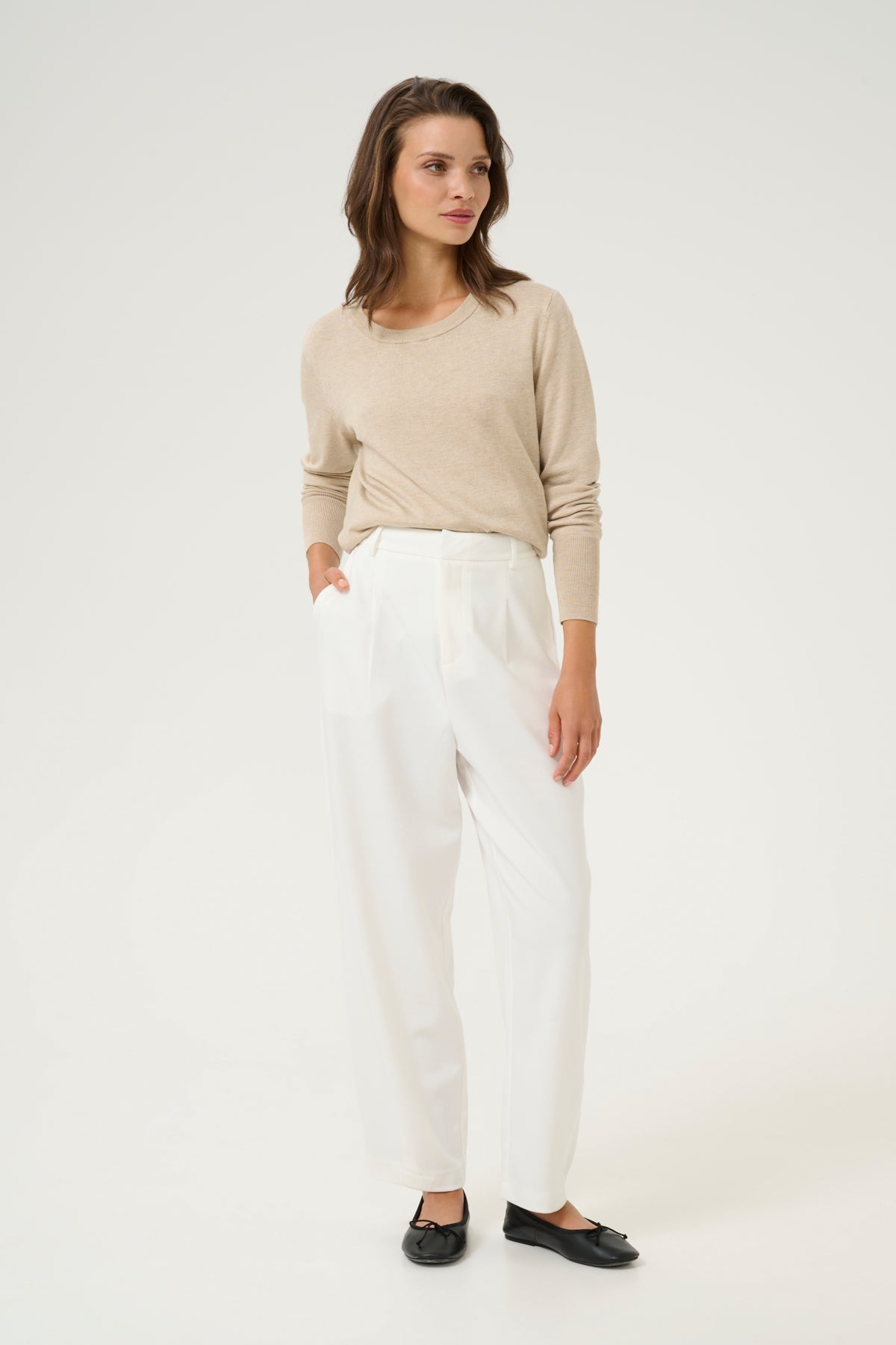 PANTALON MERLE BLANC