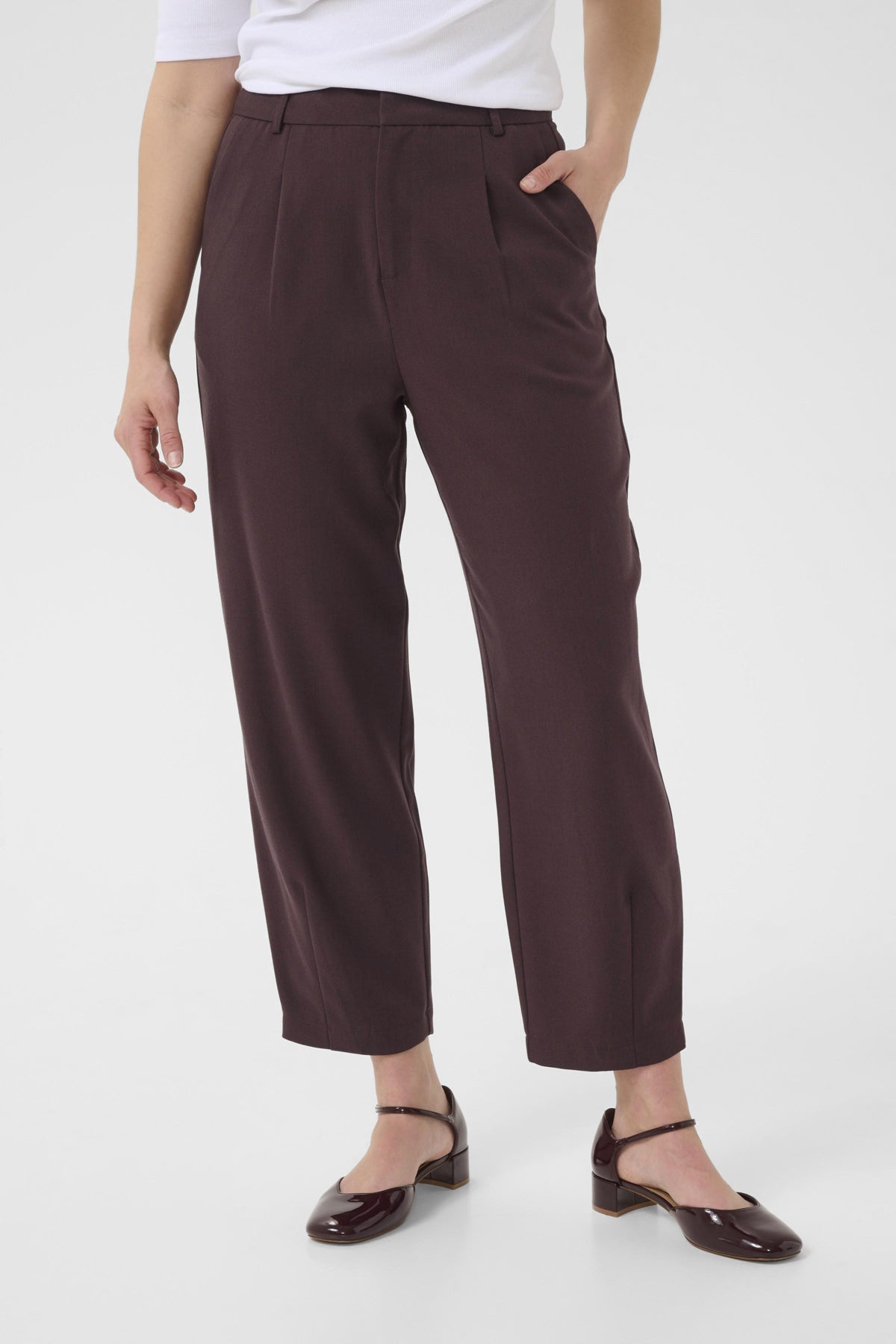 PANTALON MERLE PRUNE