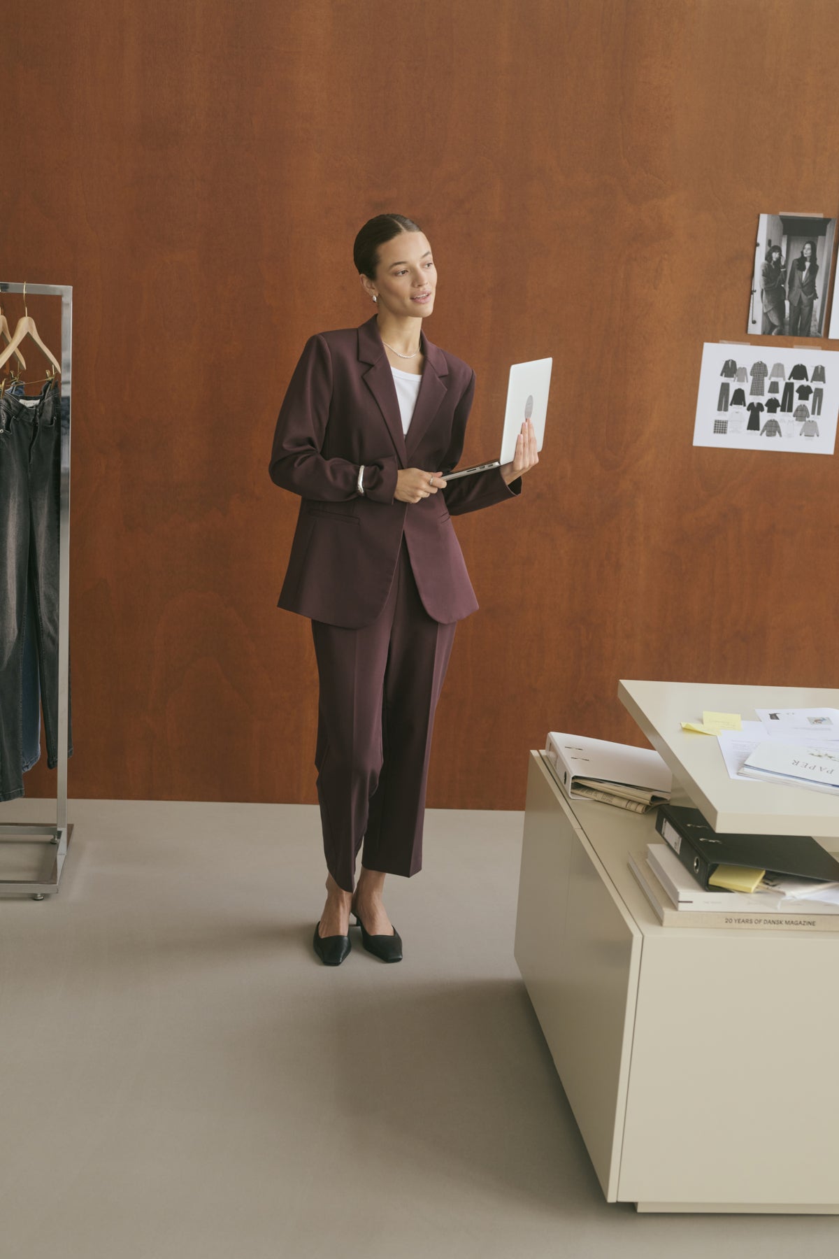 PANTALON 7/8 SAKURA PRUNE
