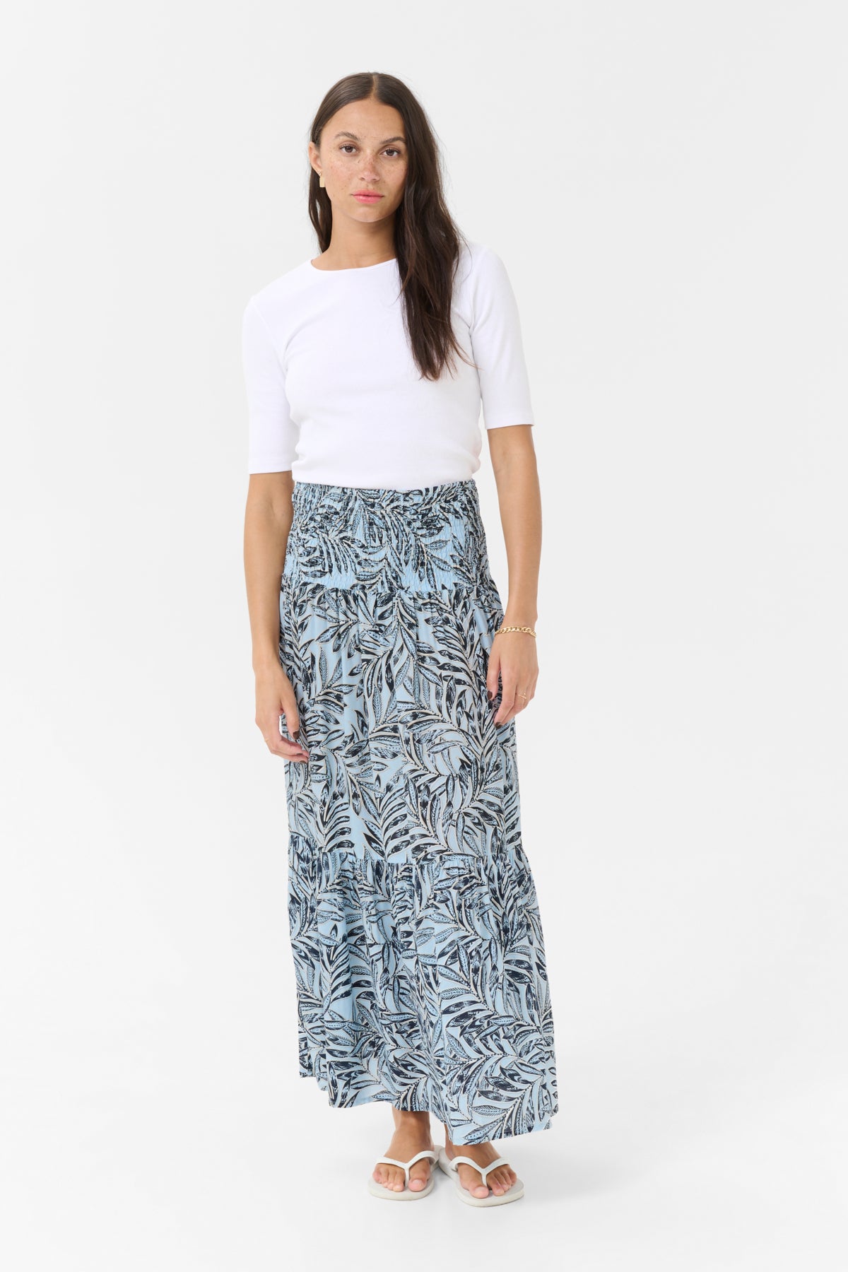 JUPE MAXI SMOCK