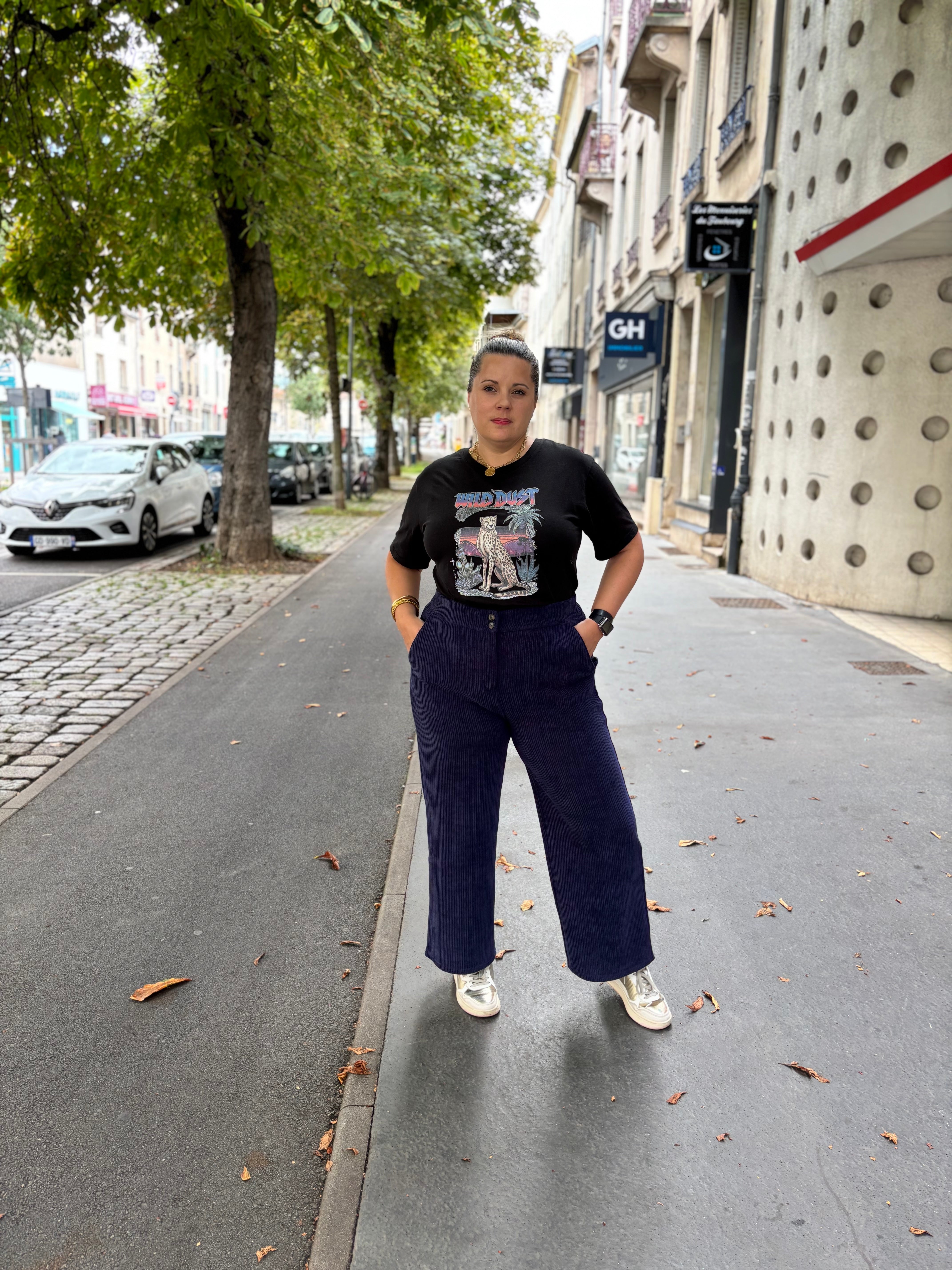 PANTALON KATE EN VELOURS
