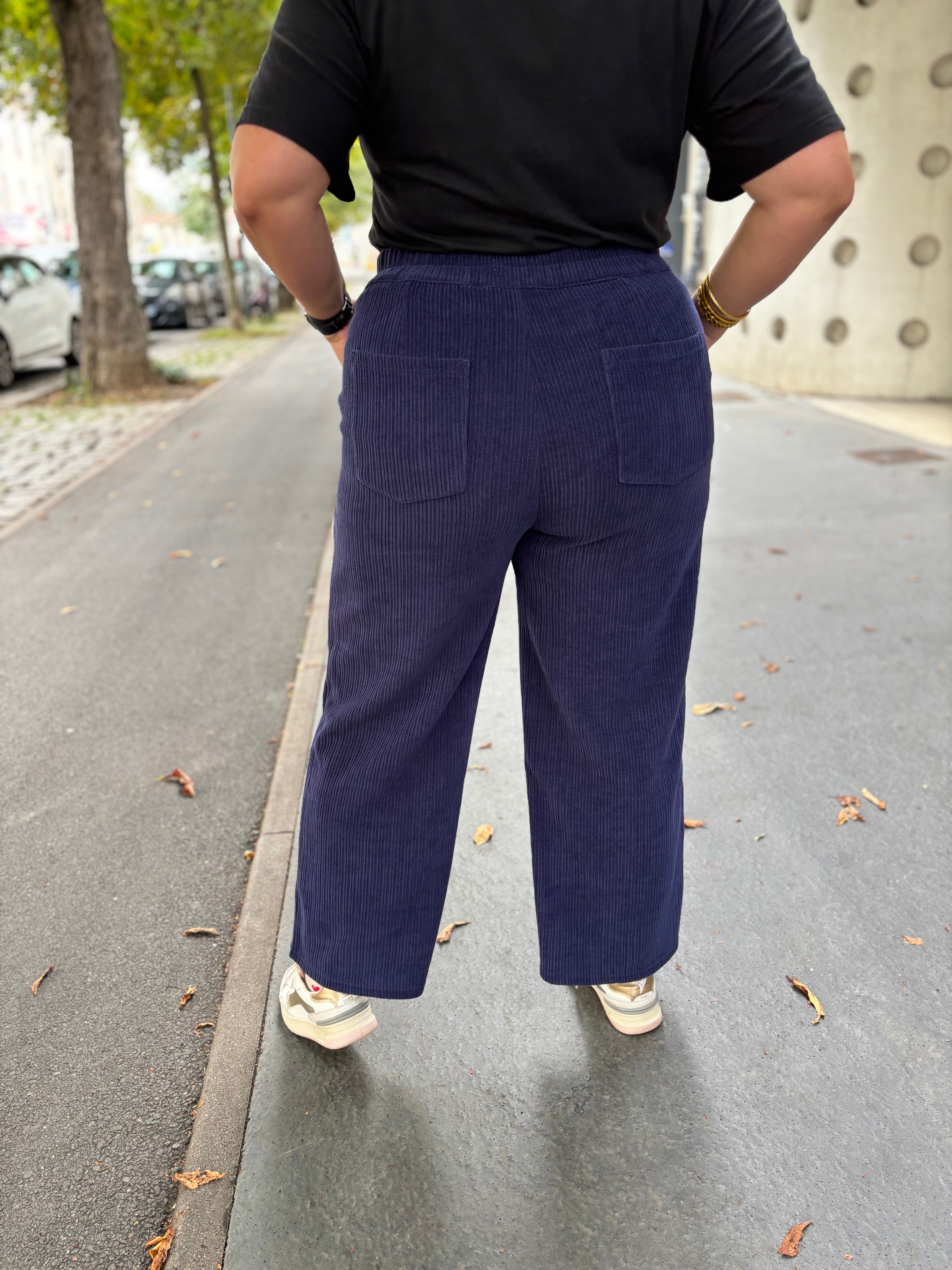 PANTALON KATE EN VELOURS