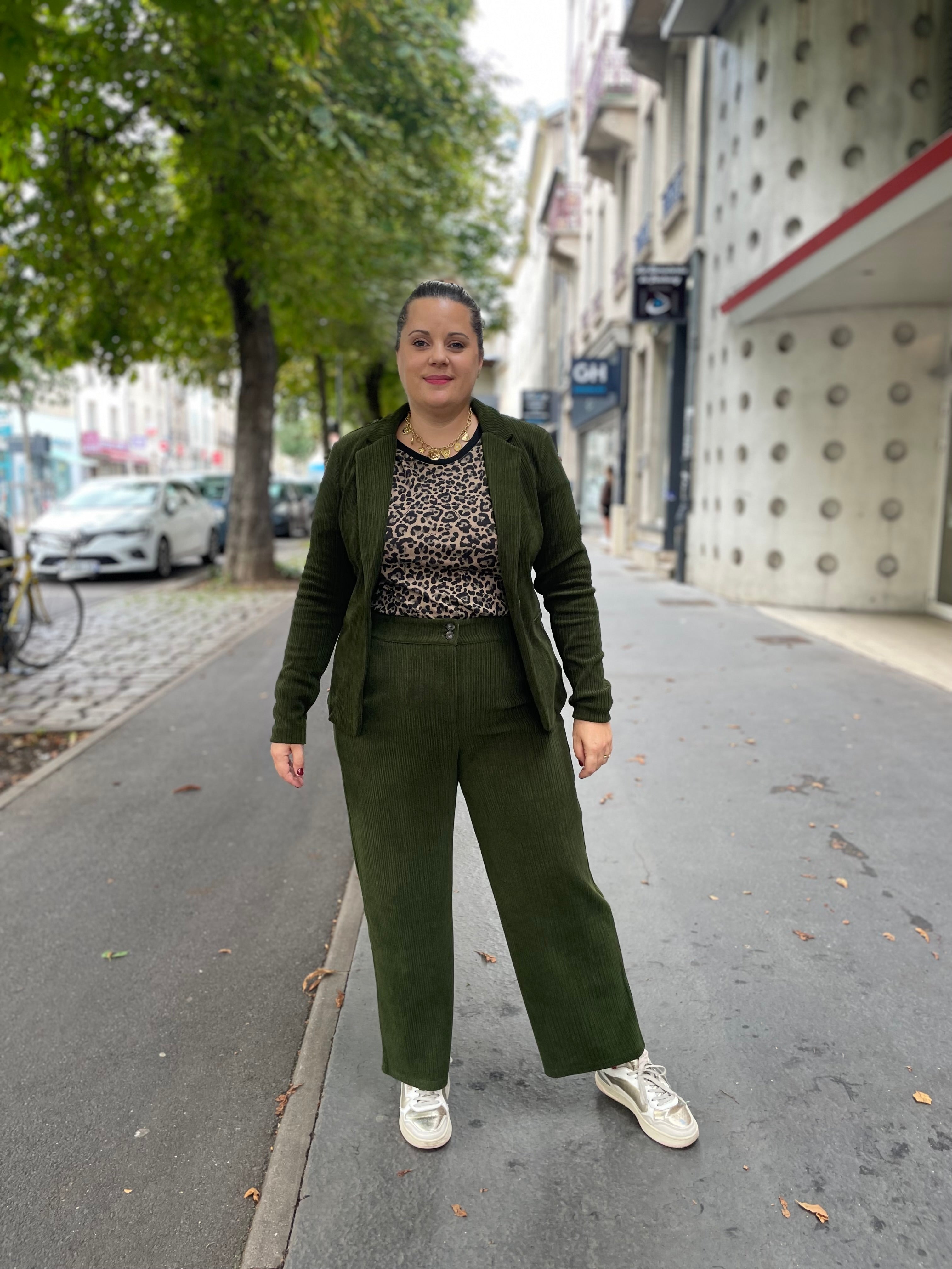PANTALON KATE EN VELOURS