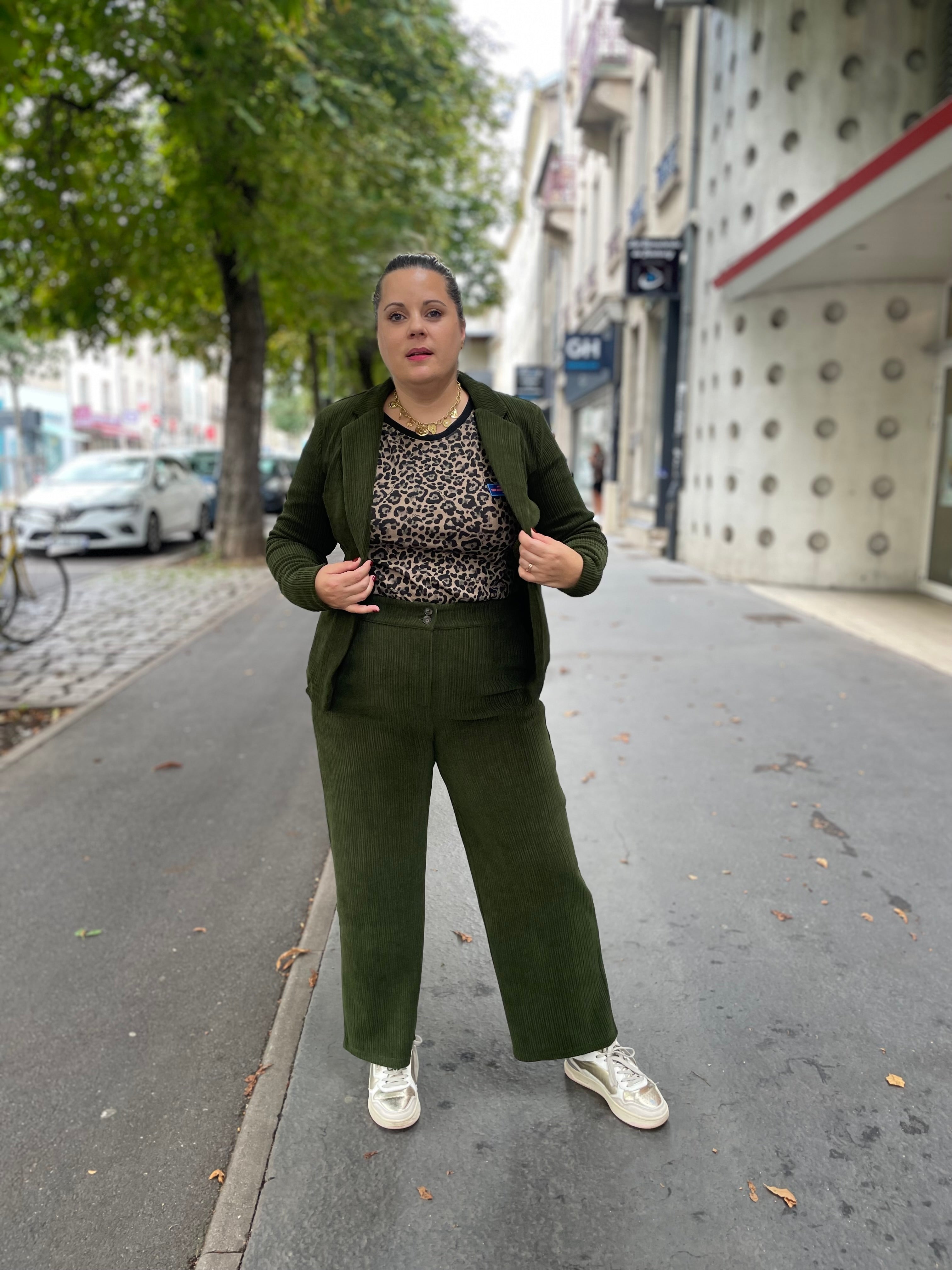 PANTALON KATE EN VELOURS