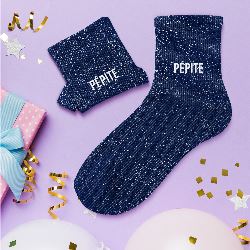 CHAUSSETTES A PAILLETTES