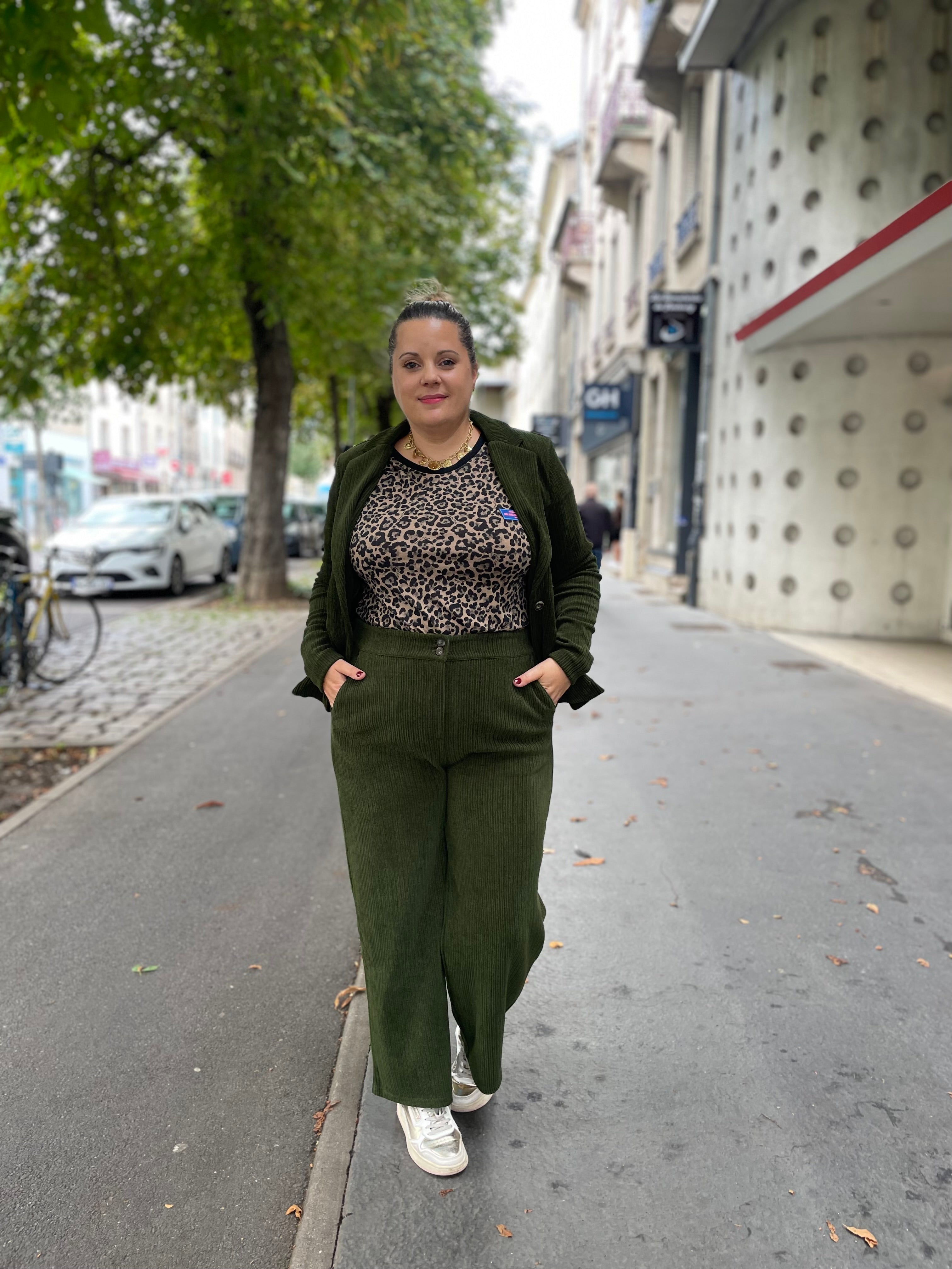 PANTALON KATE EN VELOURS
