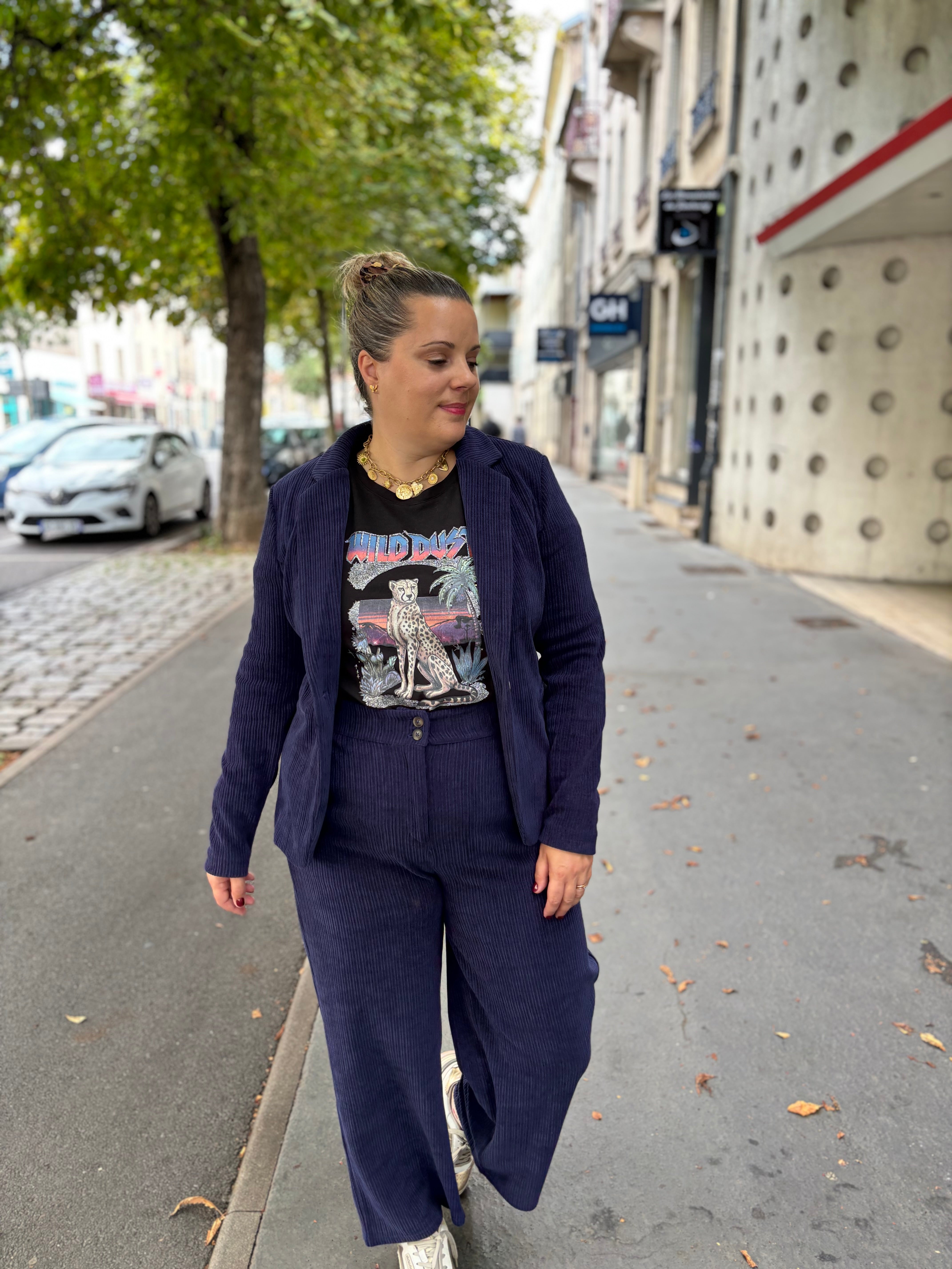 BLAZER KATE EN VELOURS
