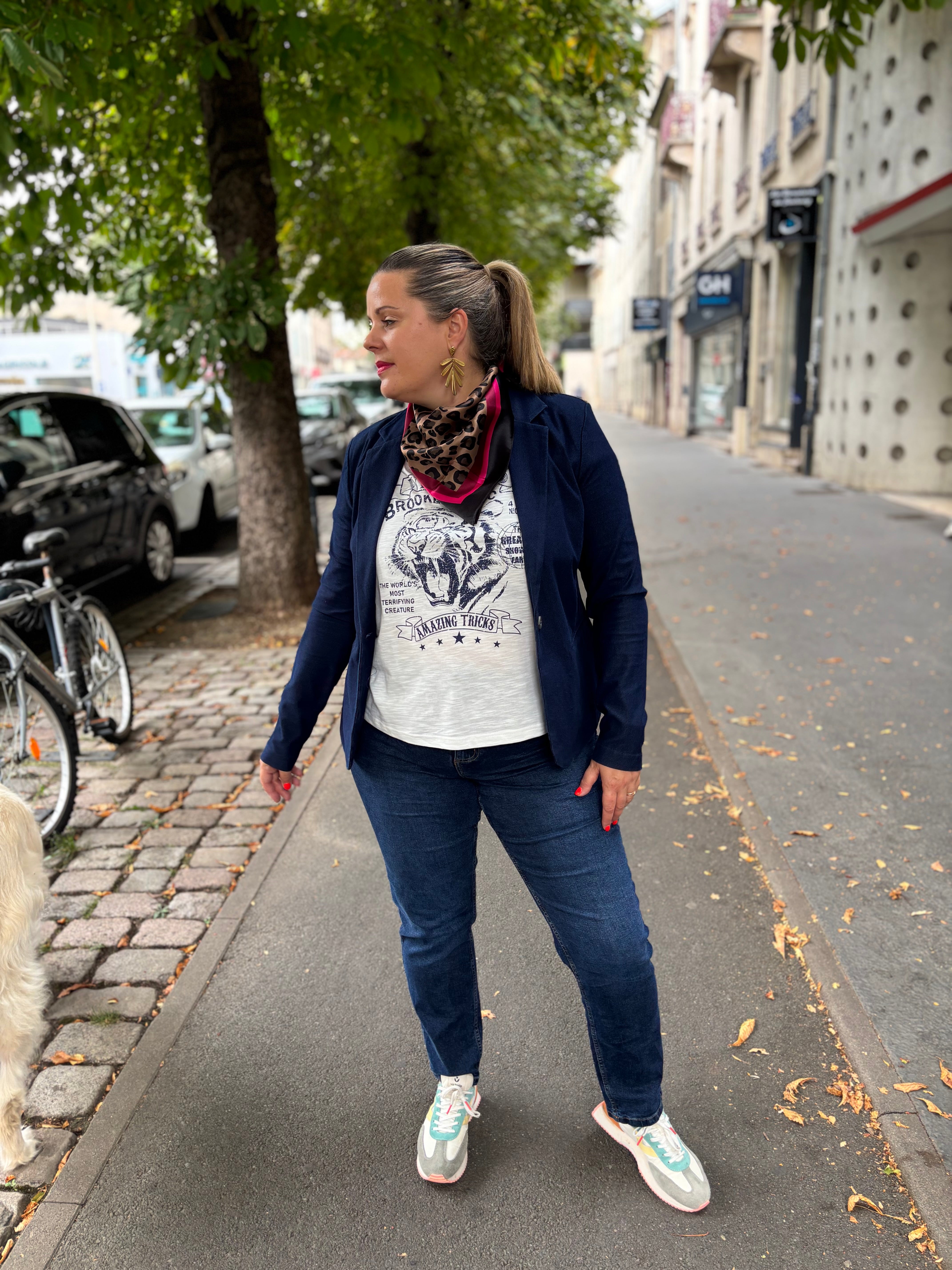 BLAZER KATE EN JEAN