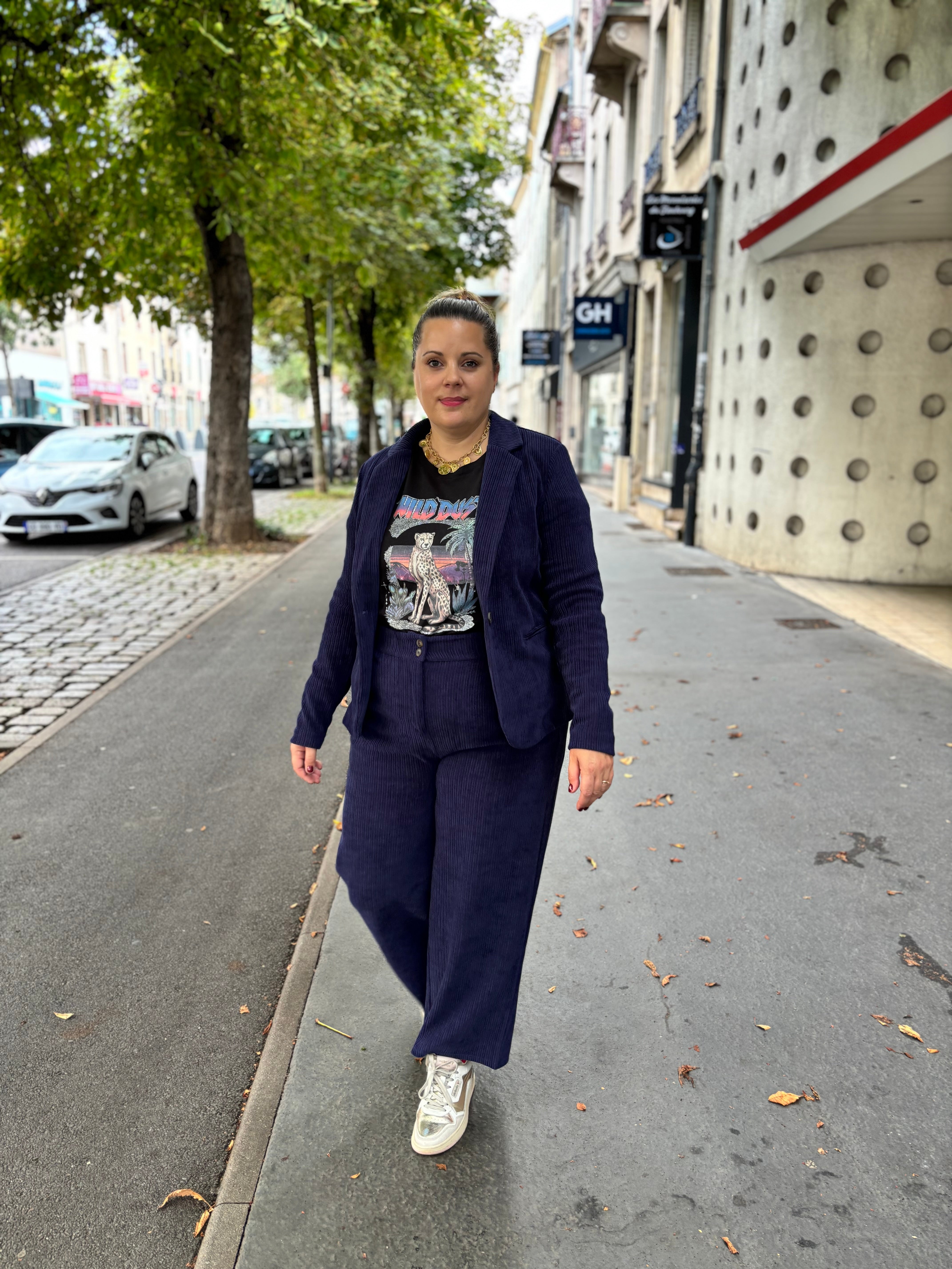 BLAZER KATE EN VELOURS