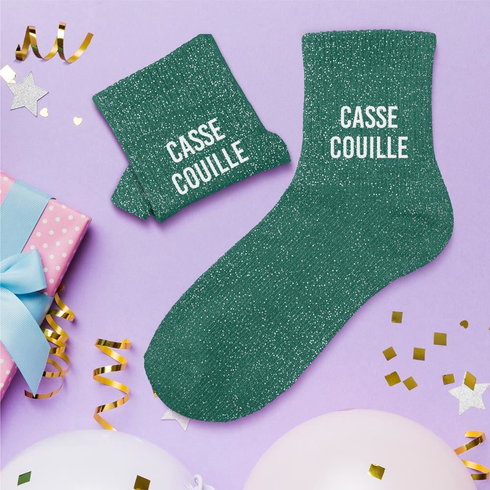 CHAUSSETTES A PAILLETTES