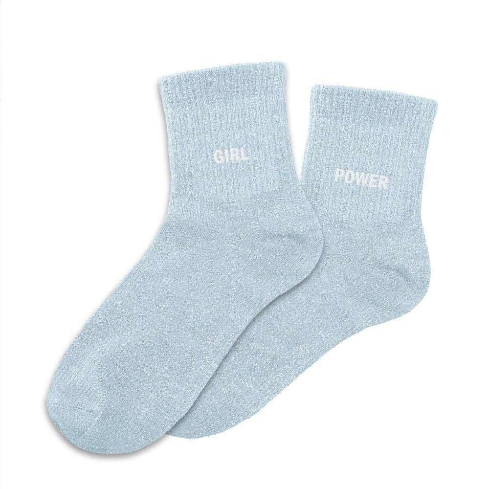 CHAUSSETTES DUO MESSAGES A PAILLETTES