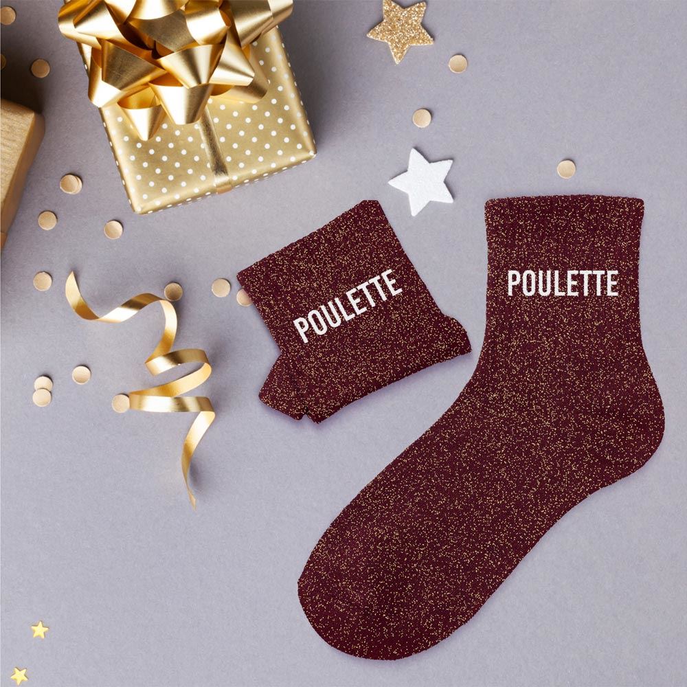 CHAUSSETTES A PAILLETTES