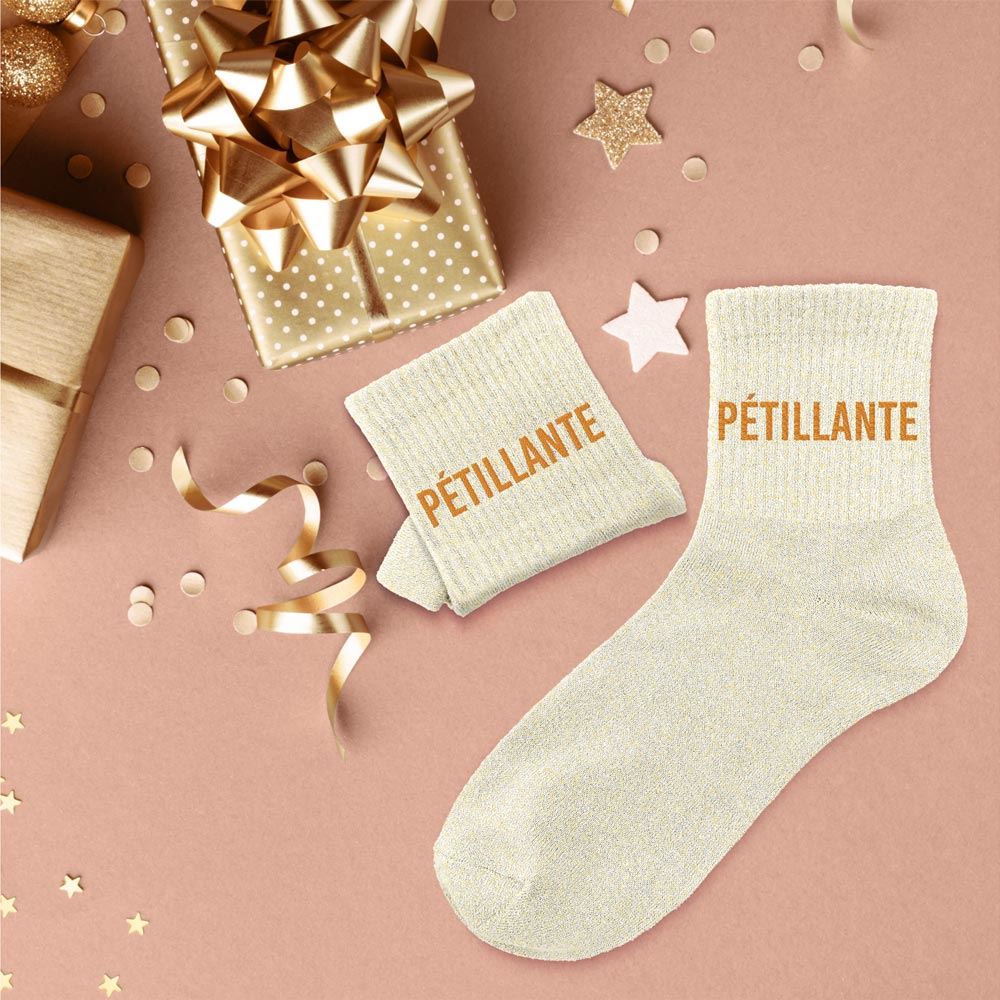 CHAUSSETTES A PAILLETTES