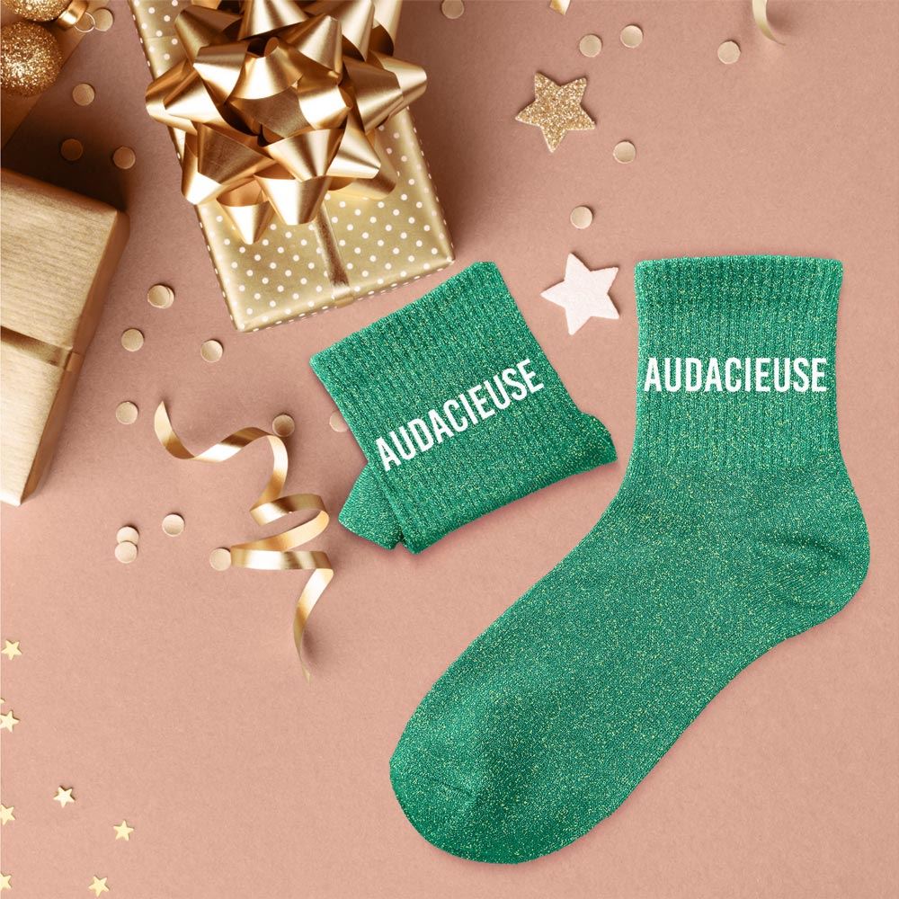 CHAUSSETTES A PAILLETTES
