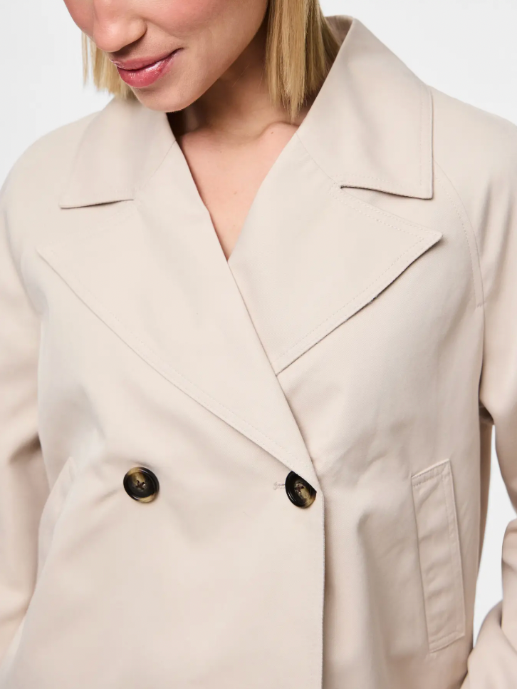 TRENCH COURT SCARLETT