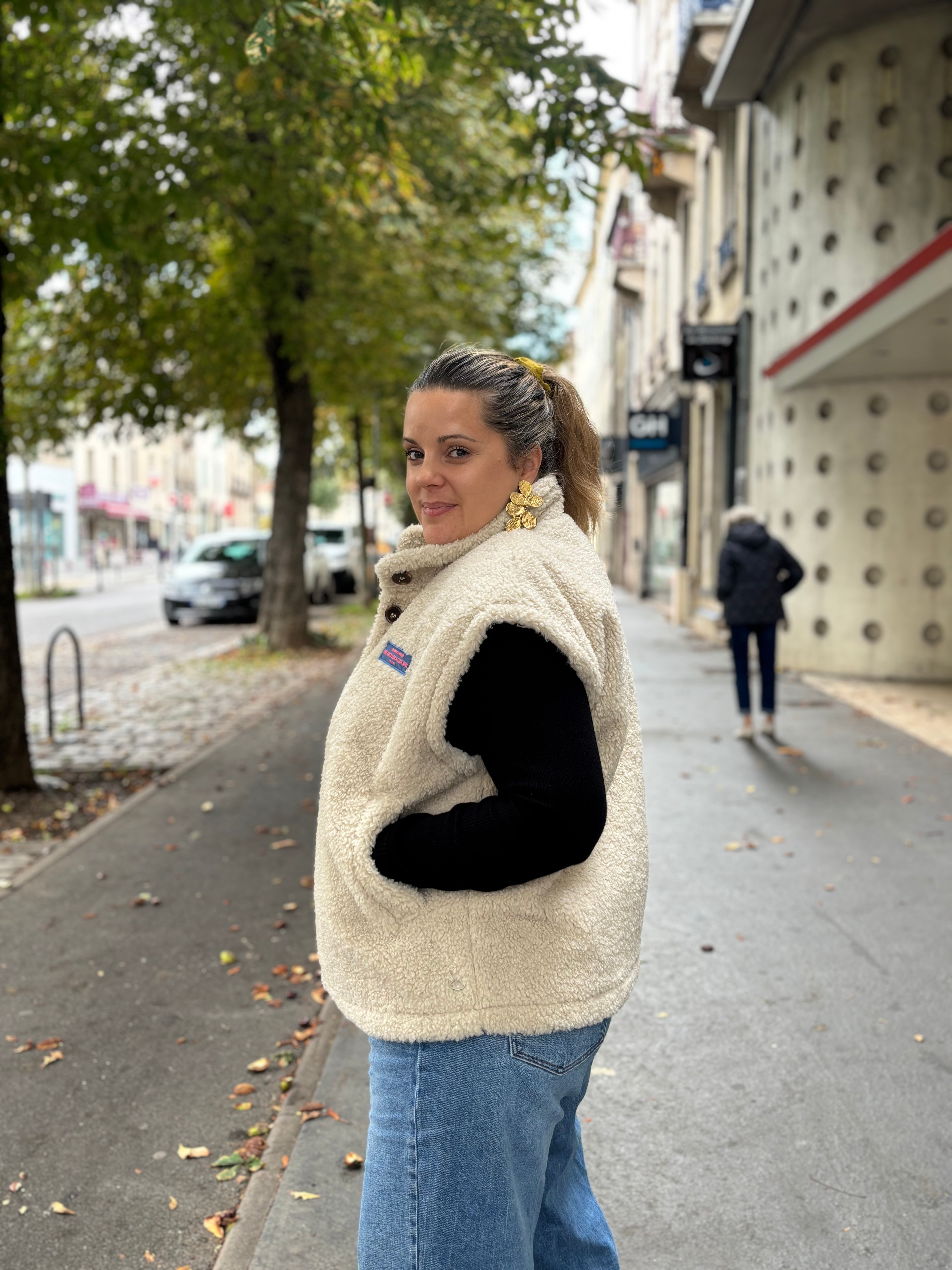 VESTE SANS MANCHES VATIKA