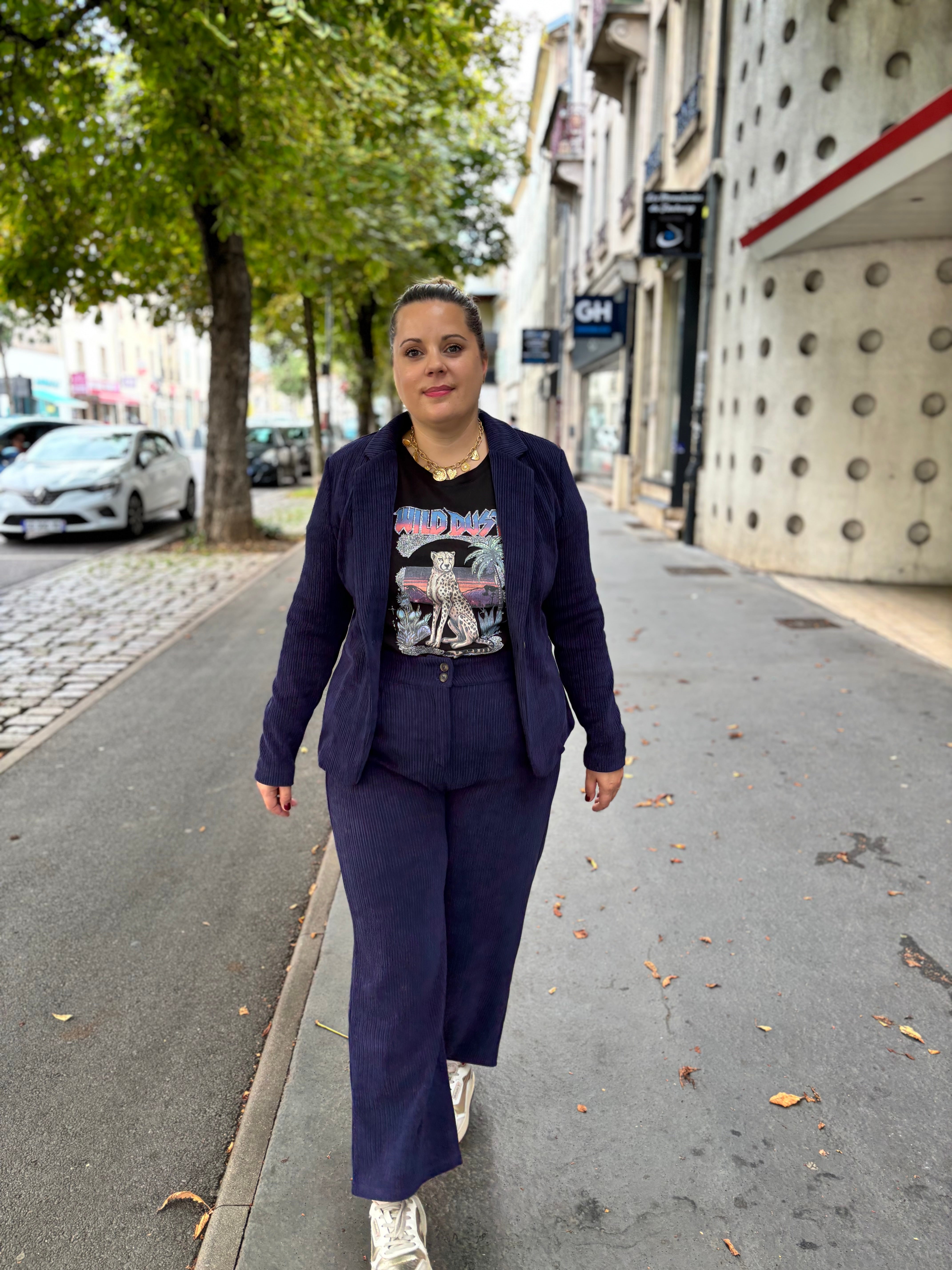 BLAZER KATE EN VELOURS