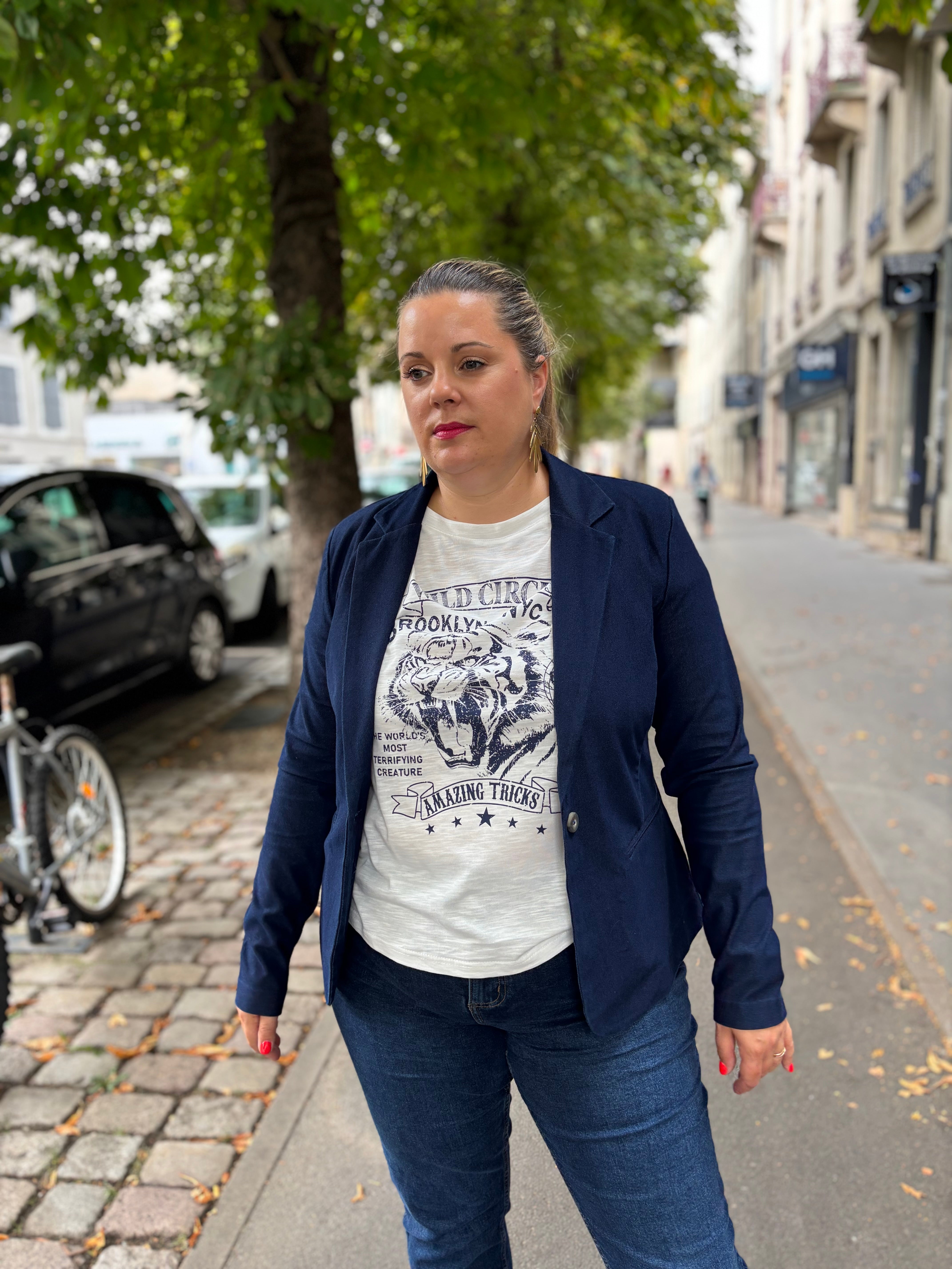 BLAZER KATE EN JEAN