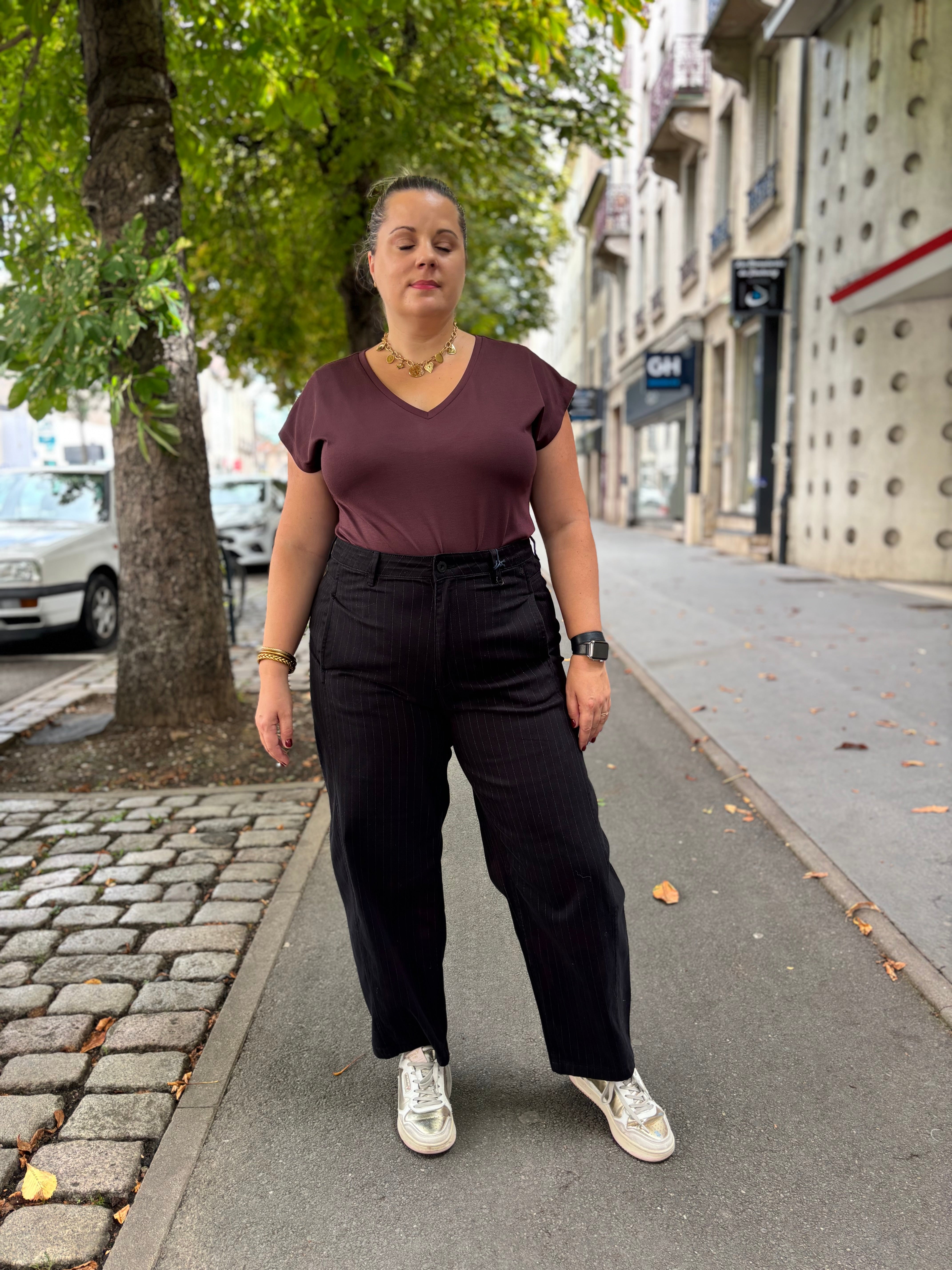 PANTALON MERLA NOIR