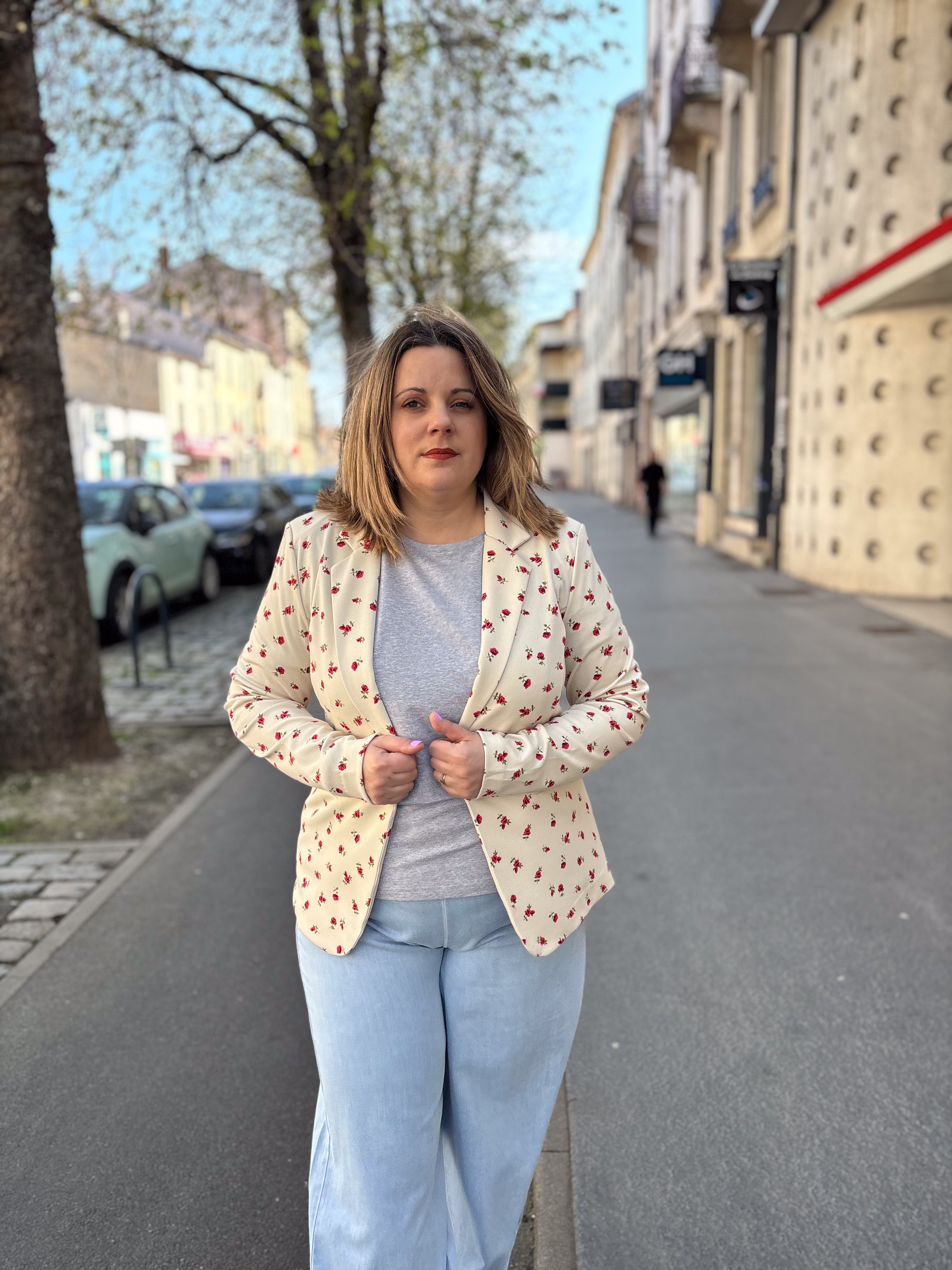 BLAZER KATE FLOWERS