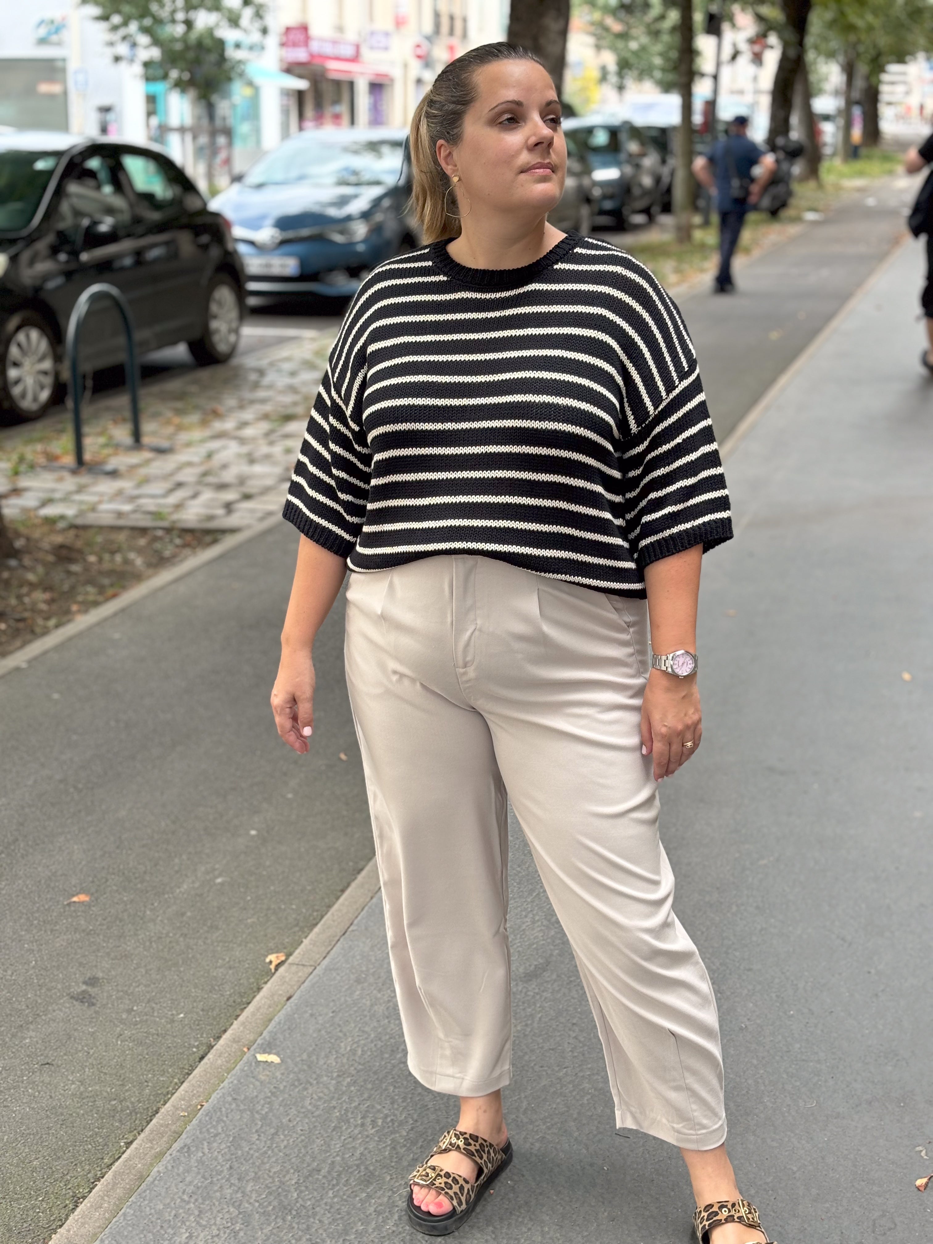 PANTALON MERLE GREIGE