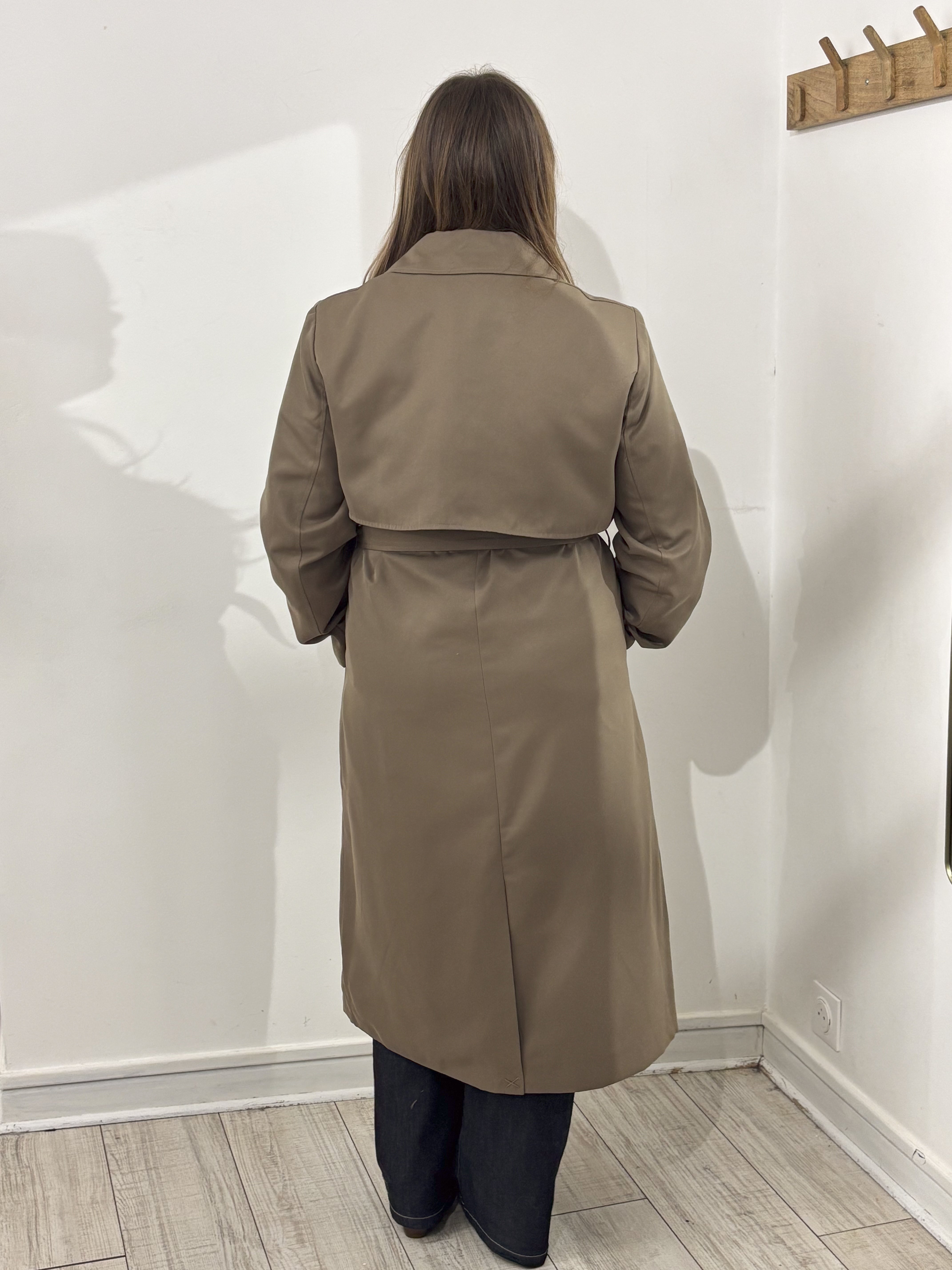 TRENCH SCARLETT