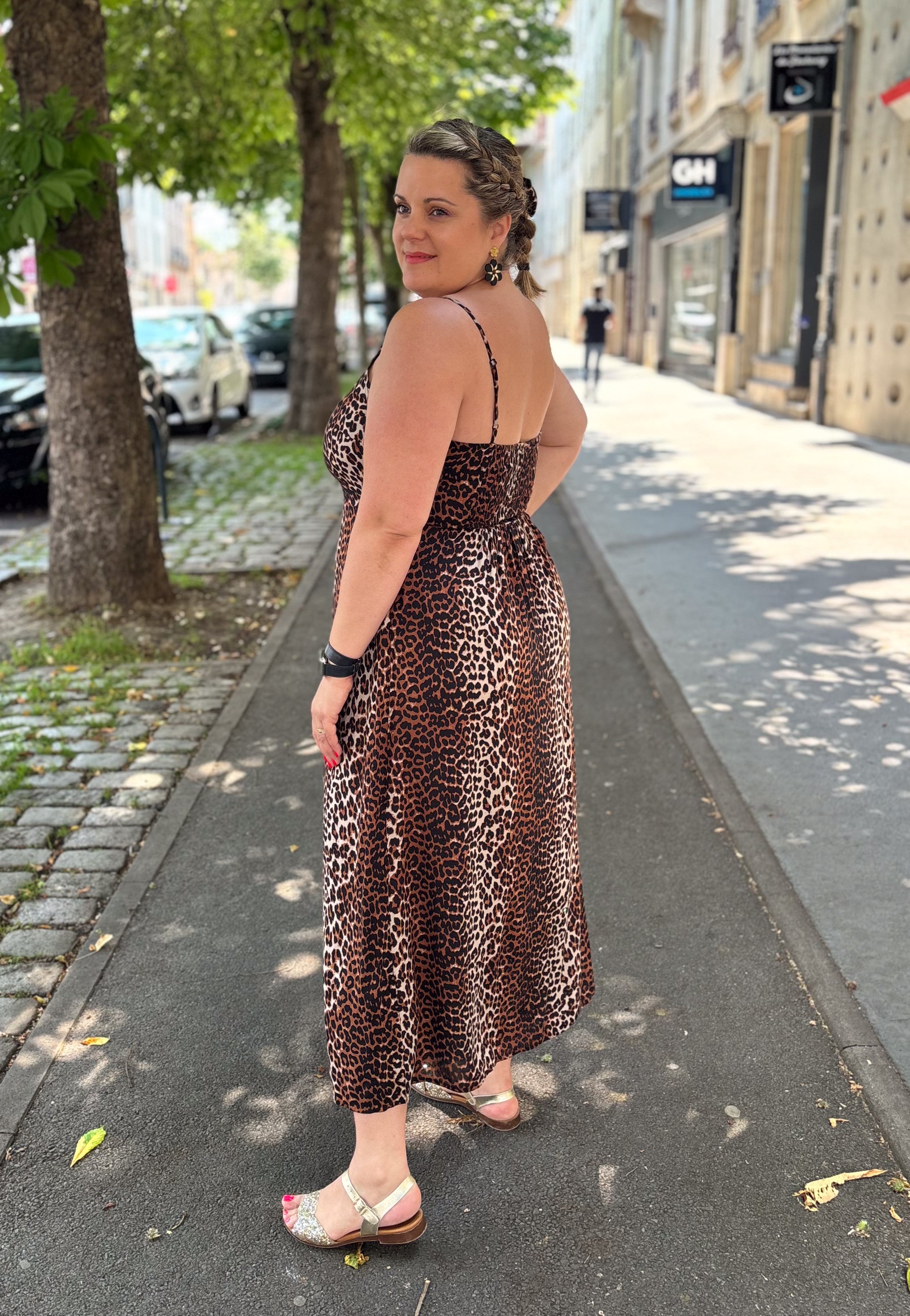 ROBE NYA LEOPARD