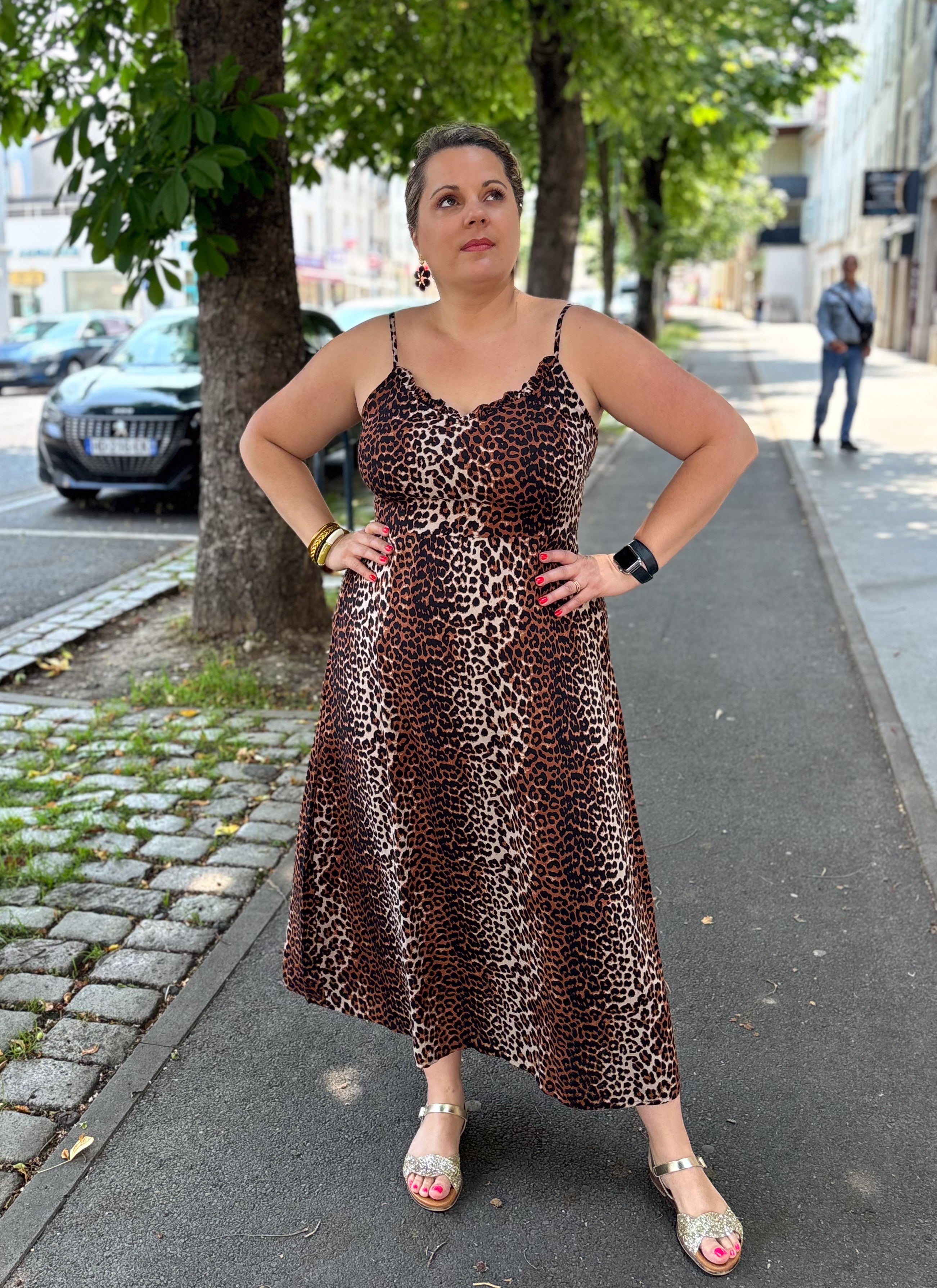 ROBE NYA LEOPARD