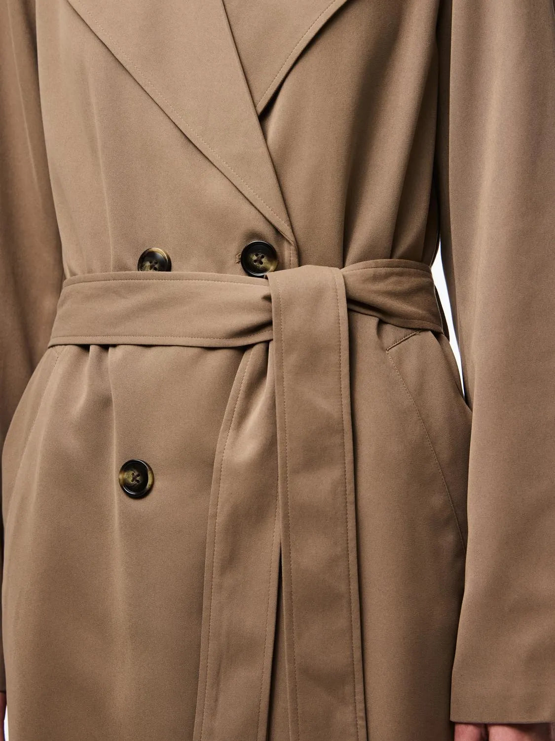TRENCH SCARLETT
