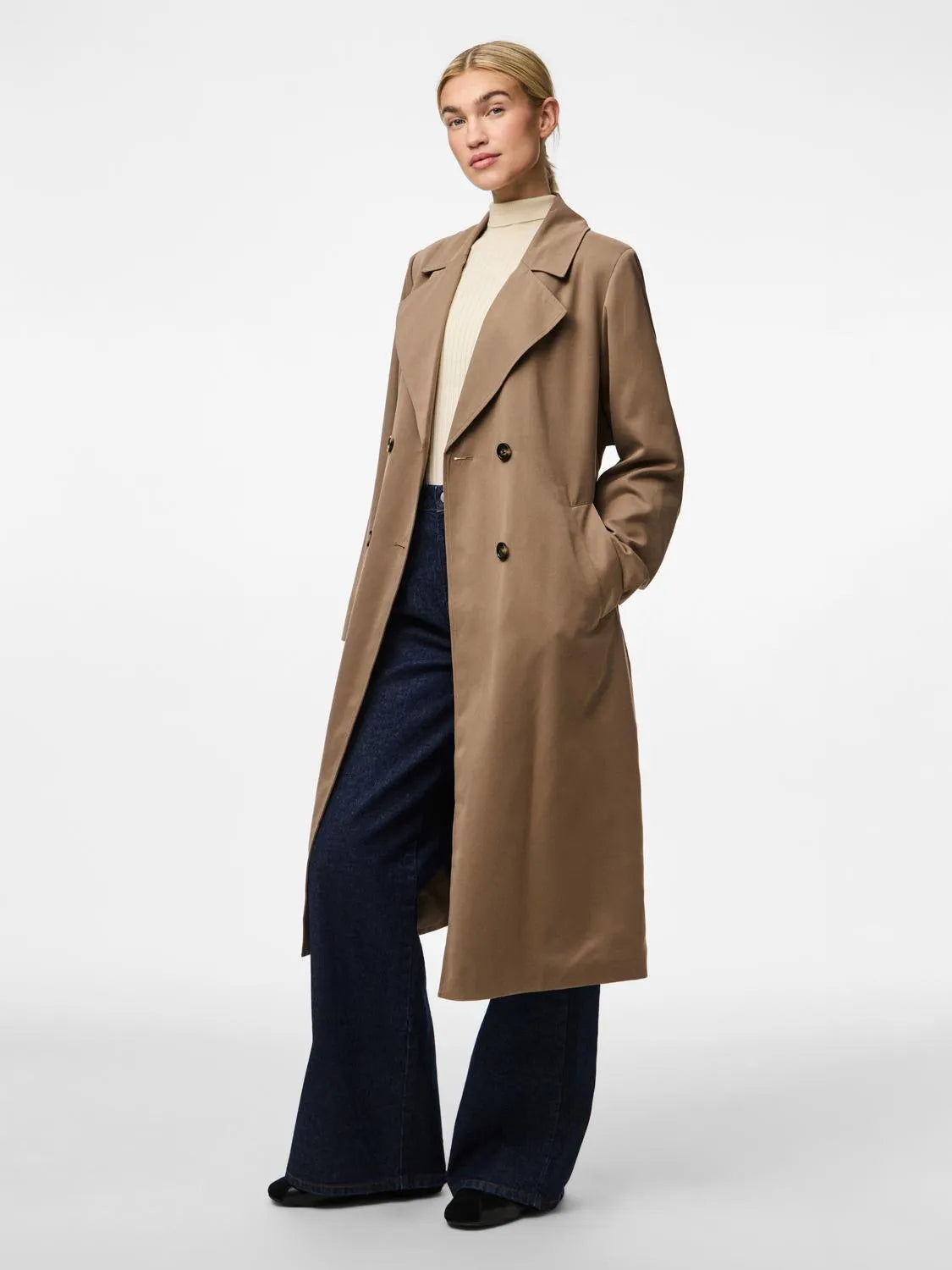 TRENCH SCARLETT