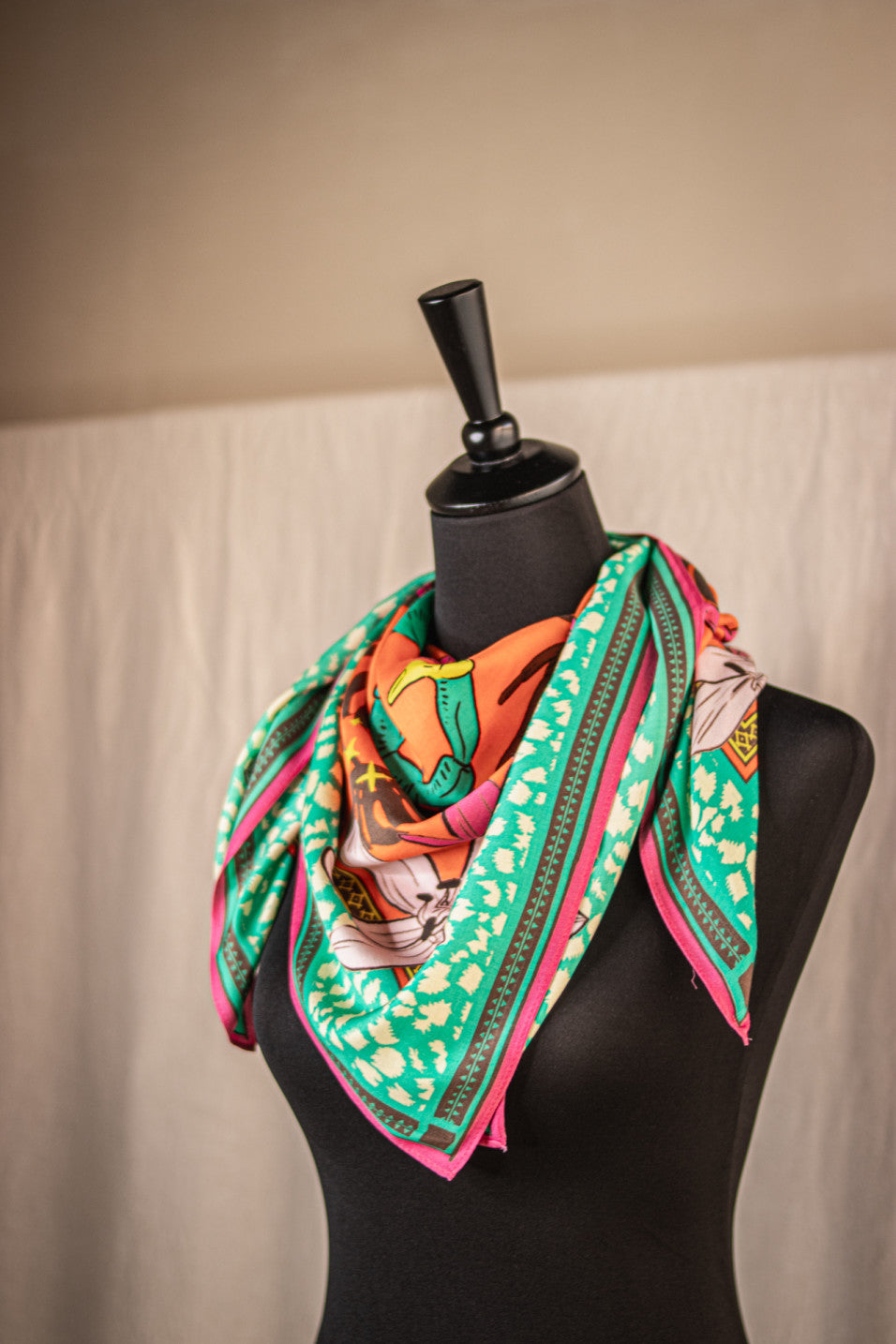 FOULARD FATHIA DESERT WILDLIFE