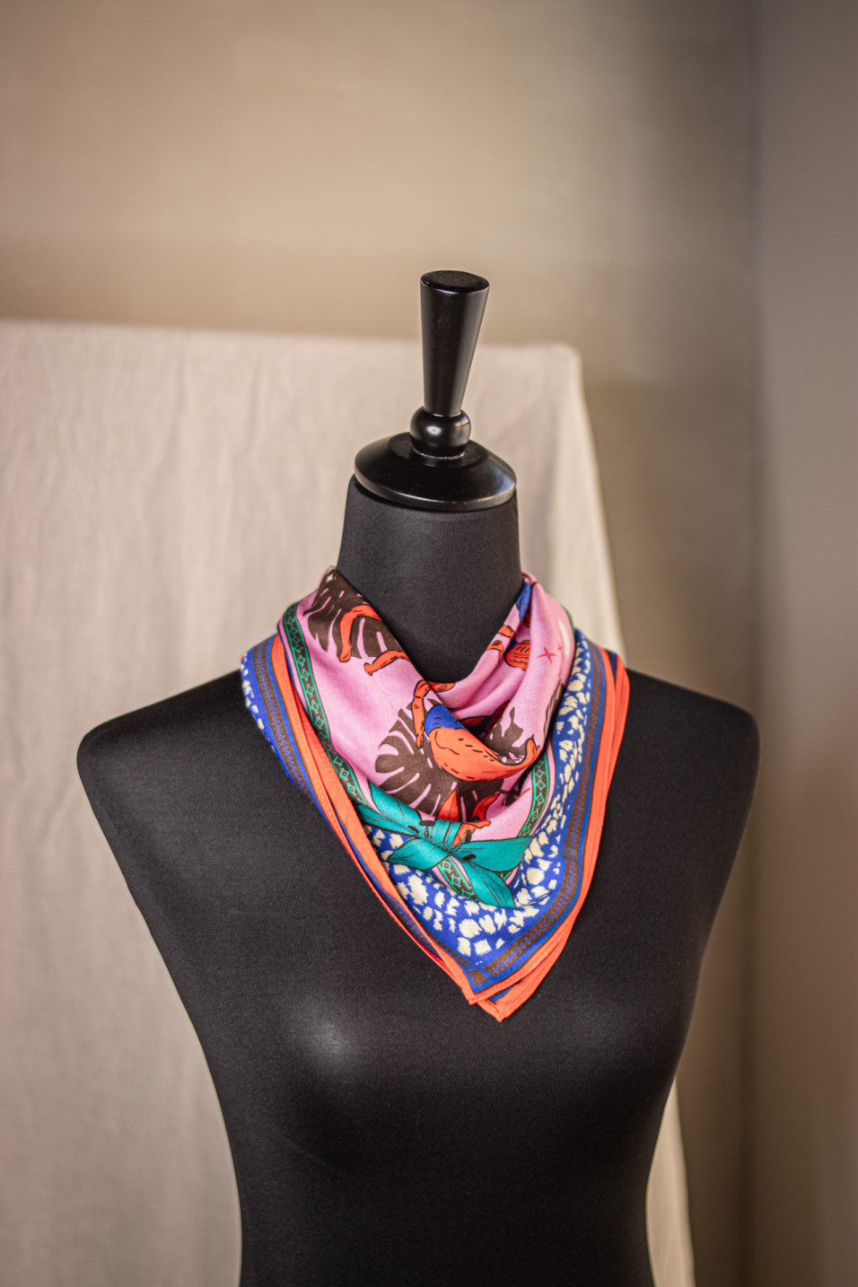 FOULARD FATHIA DESERT WILDLIFE