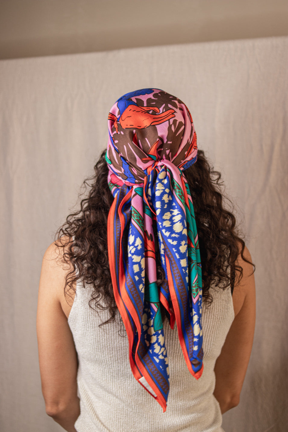 FOULARD FATHIA DESERT WILDLIFE