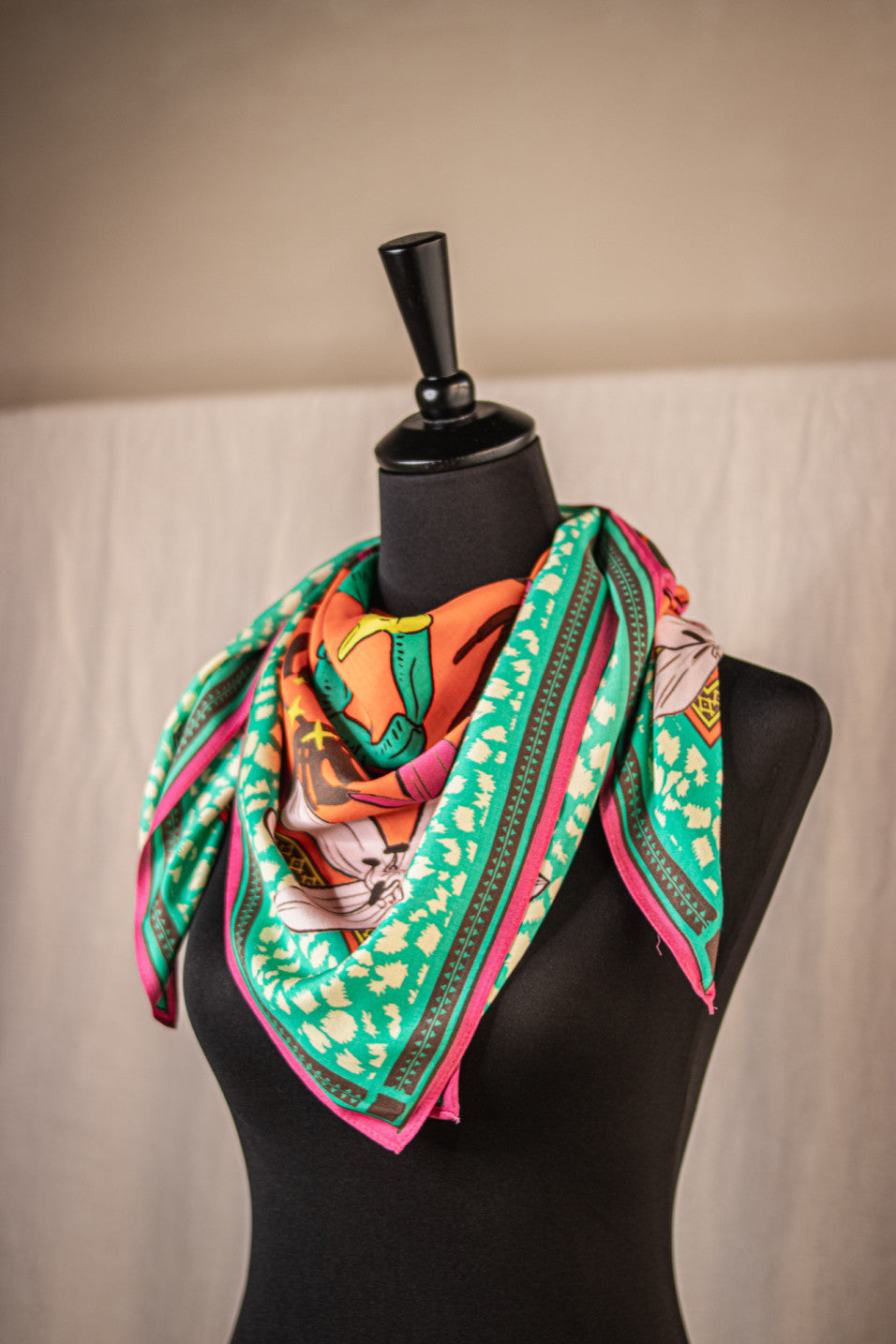 FOULARD FATHIA DESERT WILDLIFE