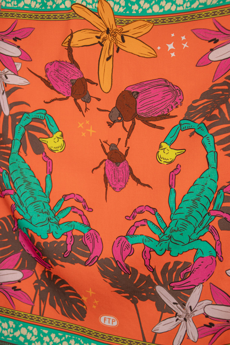 FOULARD FATHIA DESERT WILDLIFE