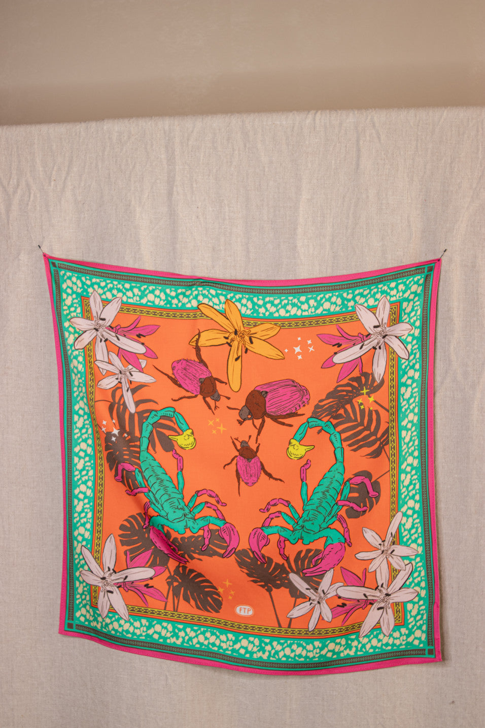 FOULARD FATHIA DESERT WILDLIFE