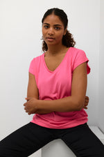 Charger l&#39;image dans la galerie, TEE-SHIRT LISE SHOCKING PINK
