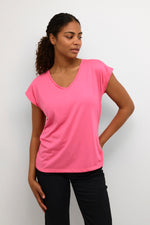 Charger l&#39;image dans la galerie, TEE-SHIRT LISE SHOCKING PINK
