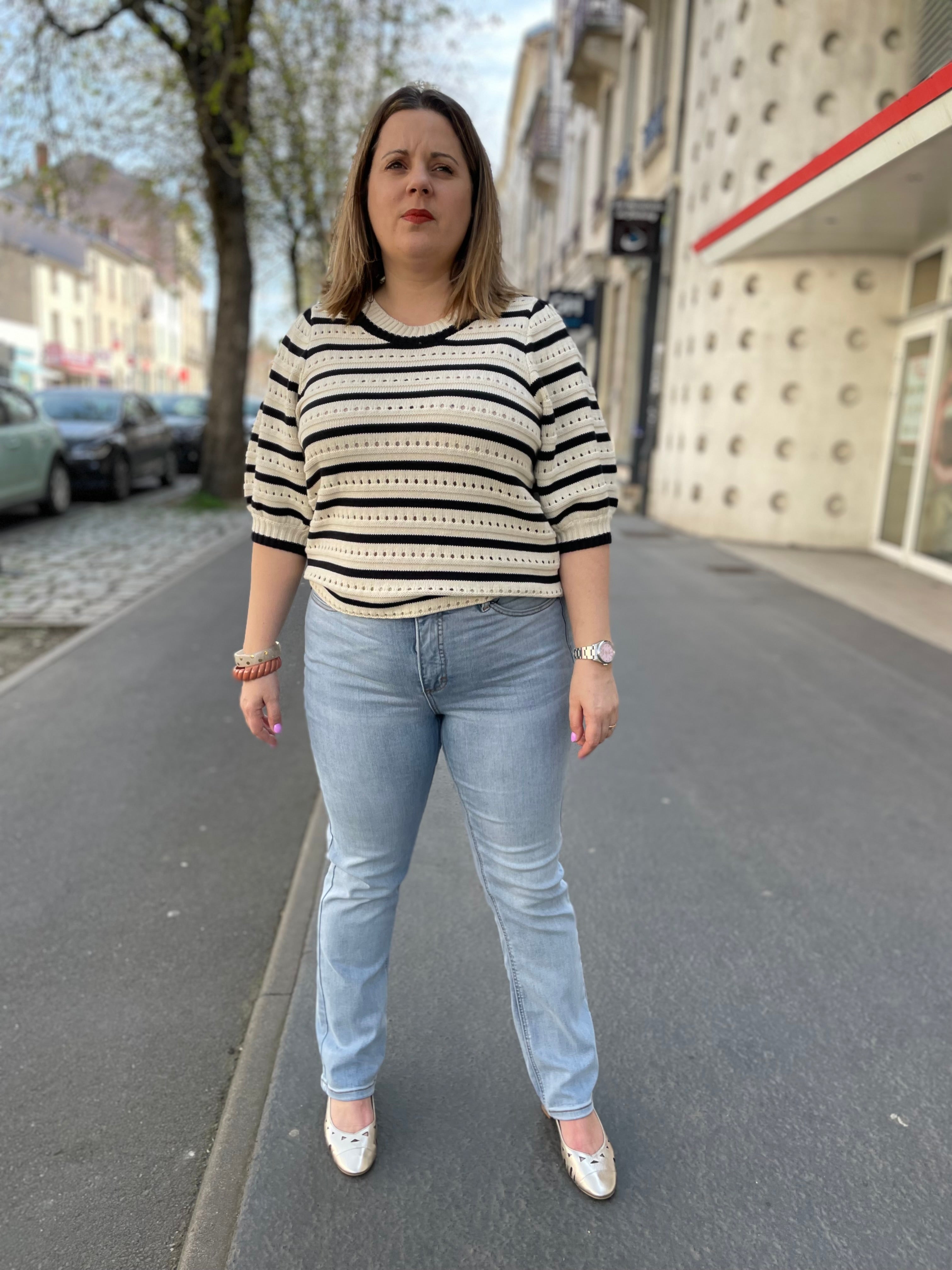 TOP EN MAILLE EVALYN