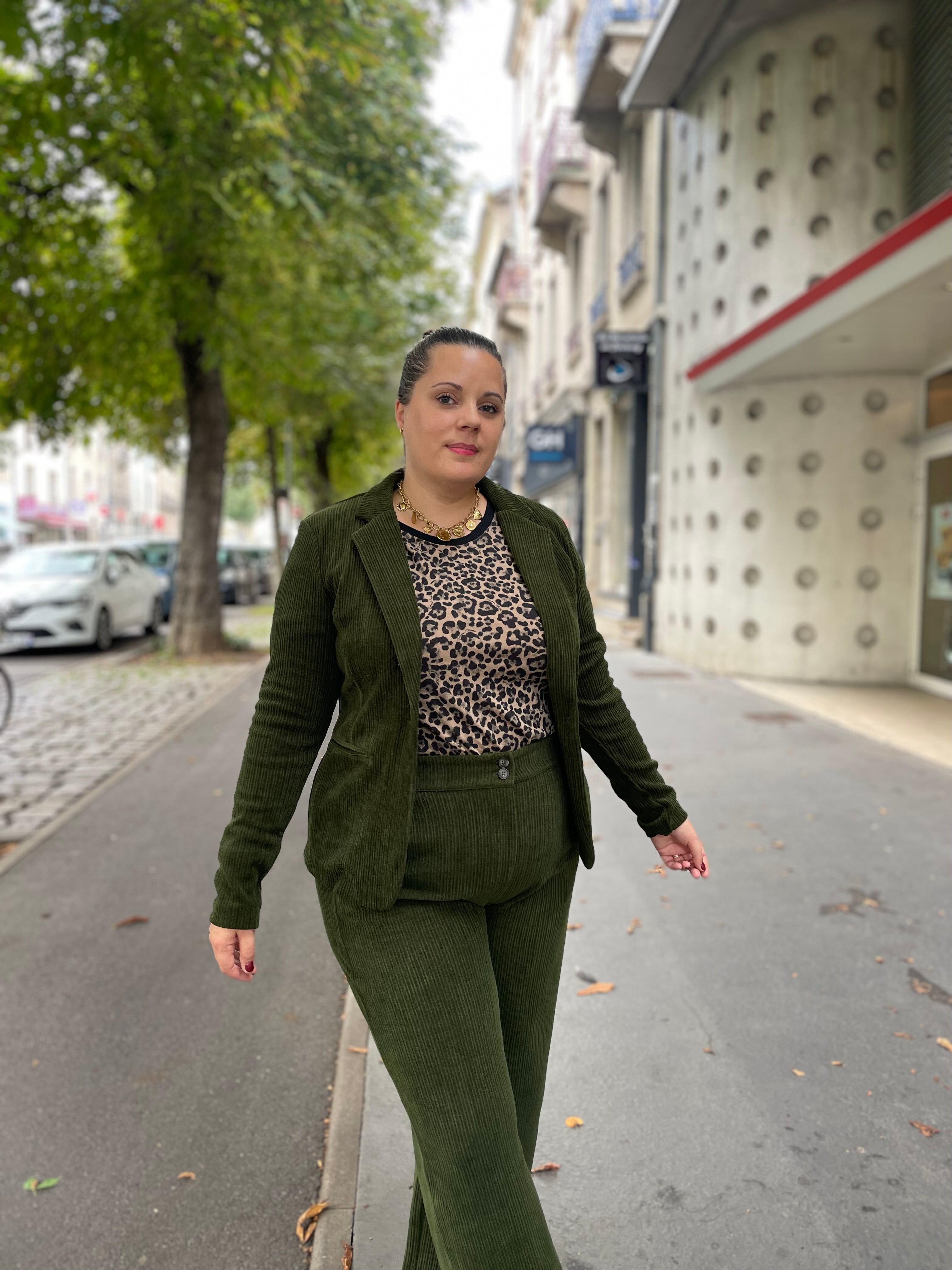 BLAZER KATE EN VELOURS