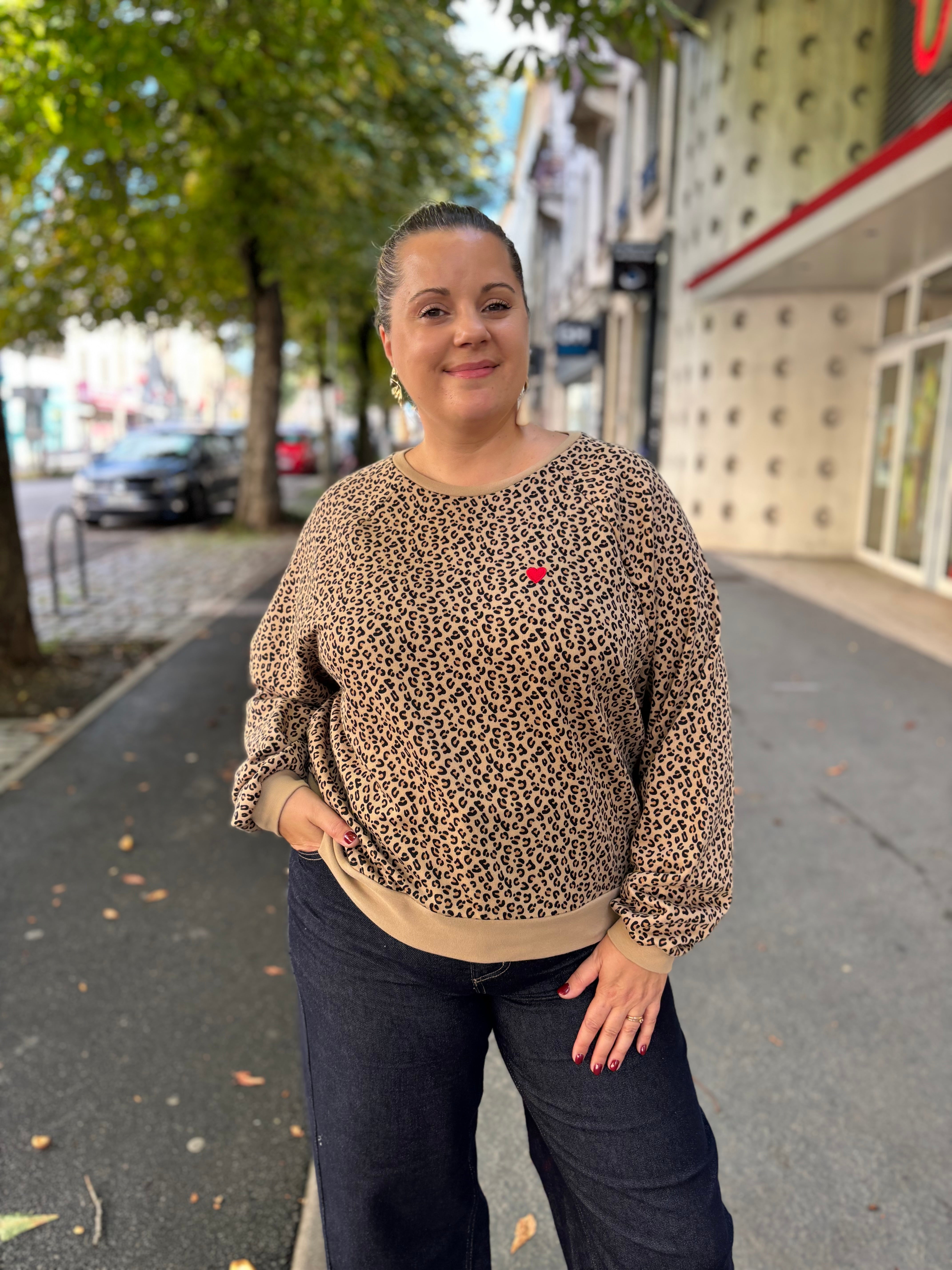 SWEAT-SHIRT GRETA LEO