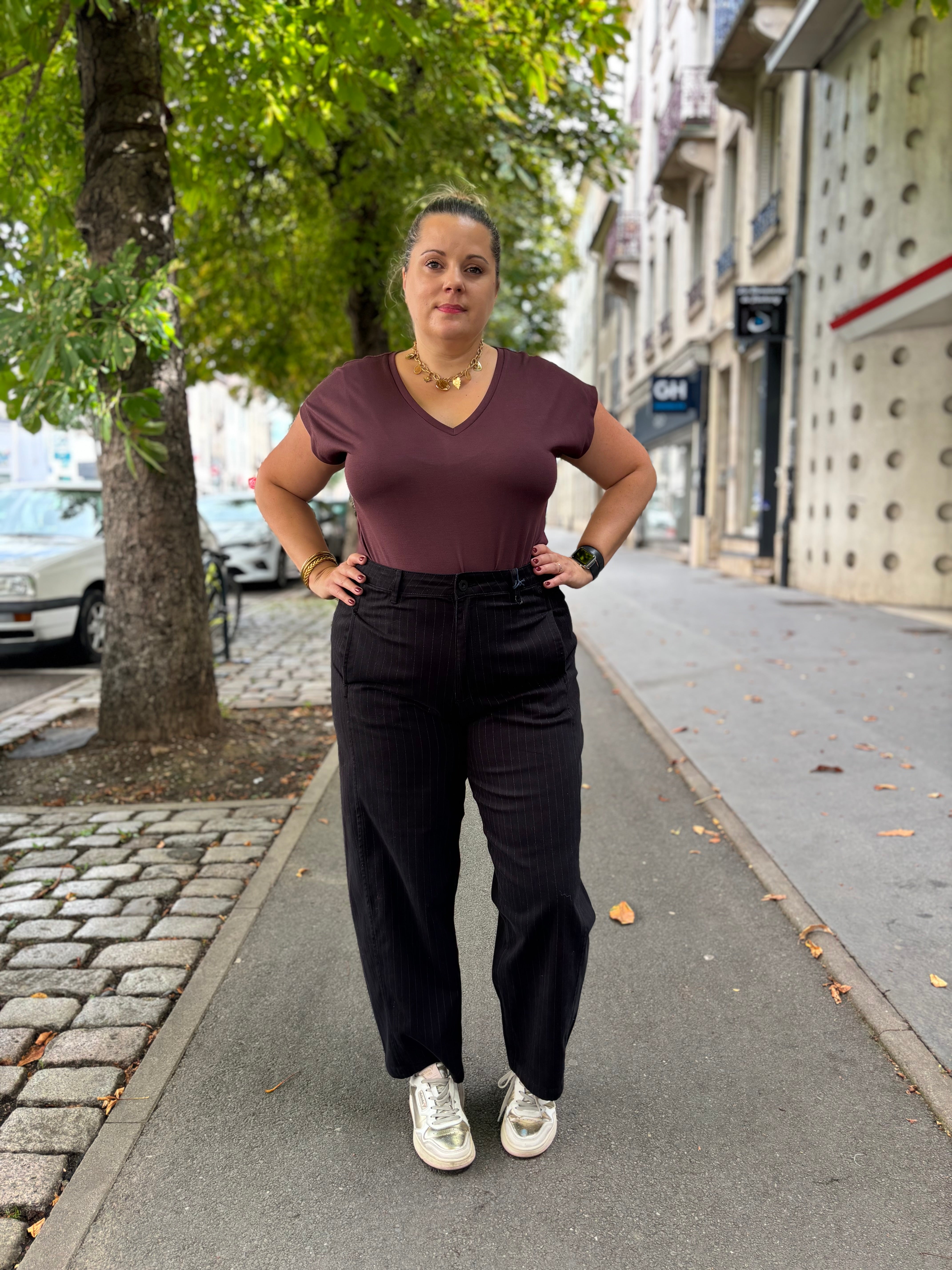 PANTALON MERLA NOIR