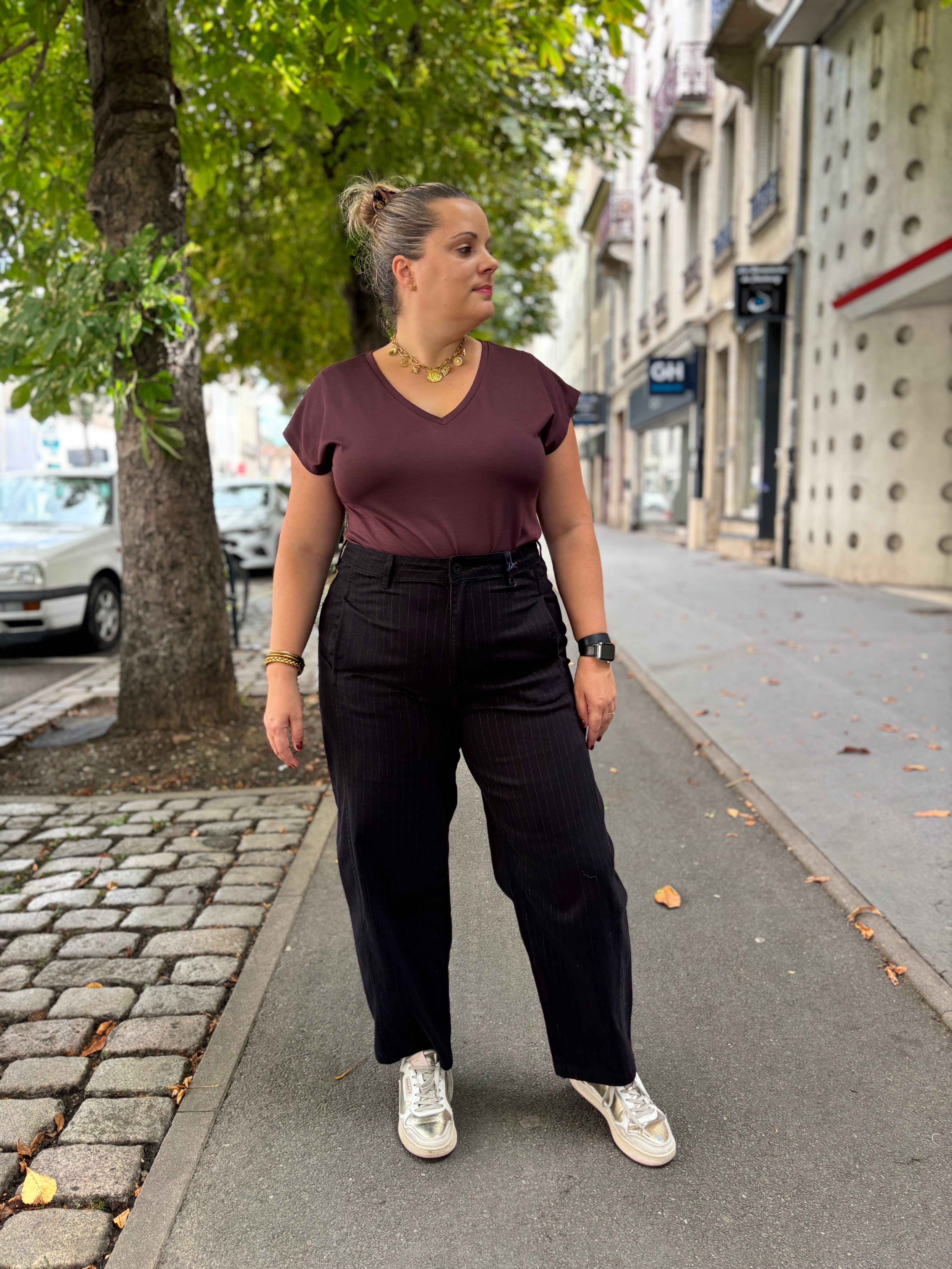PANTALON MERLA NOIR