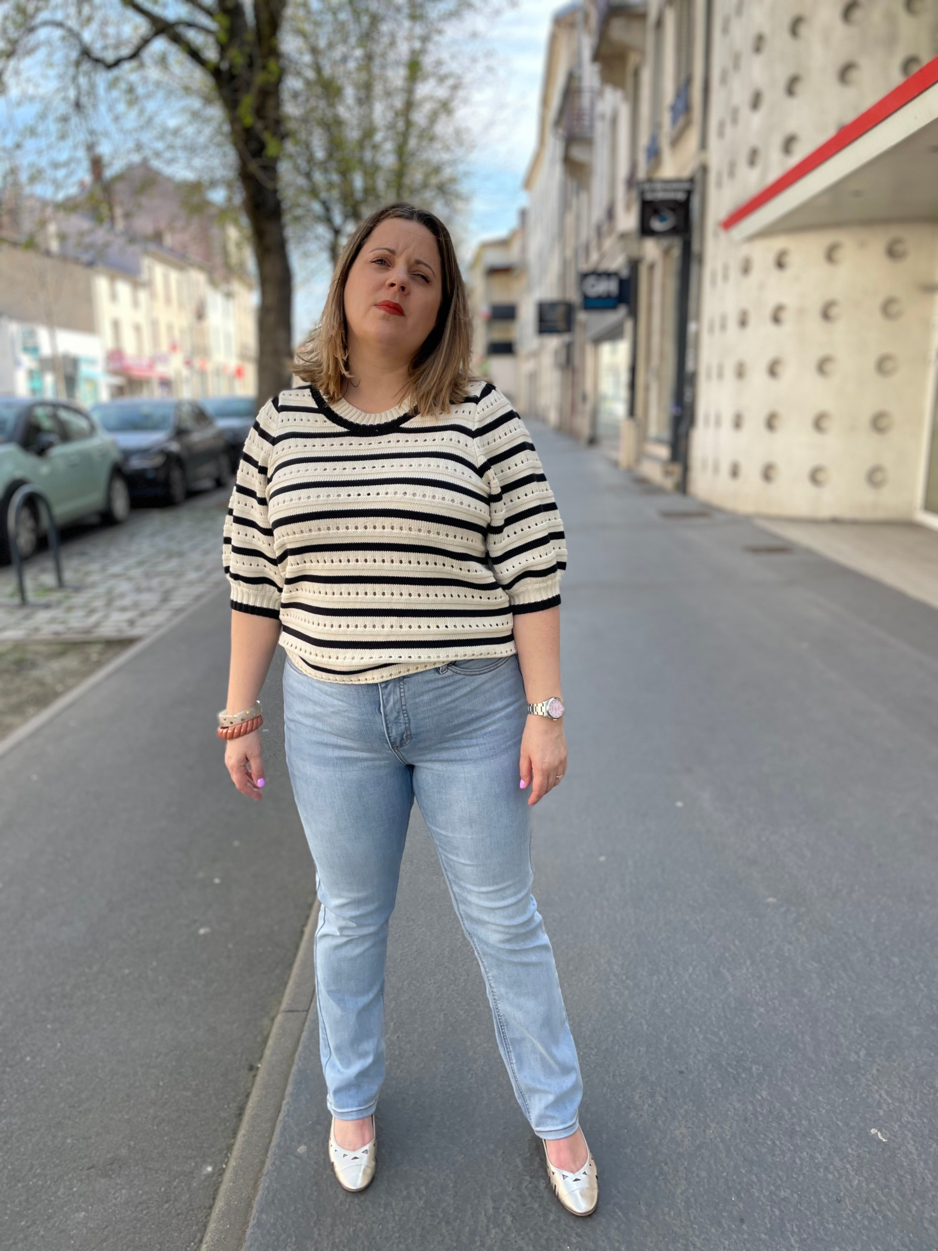 TOP EN MAILLE EVALYN