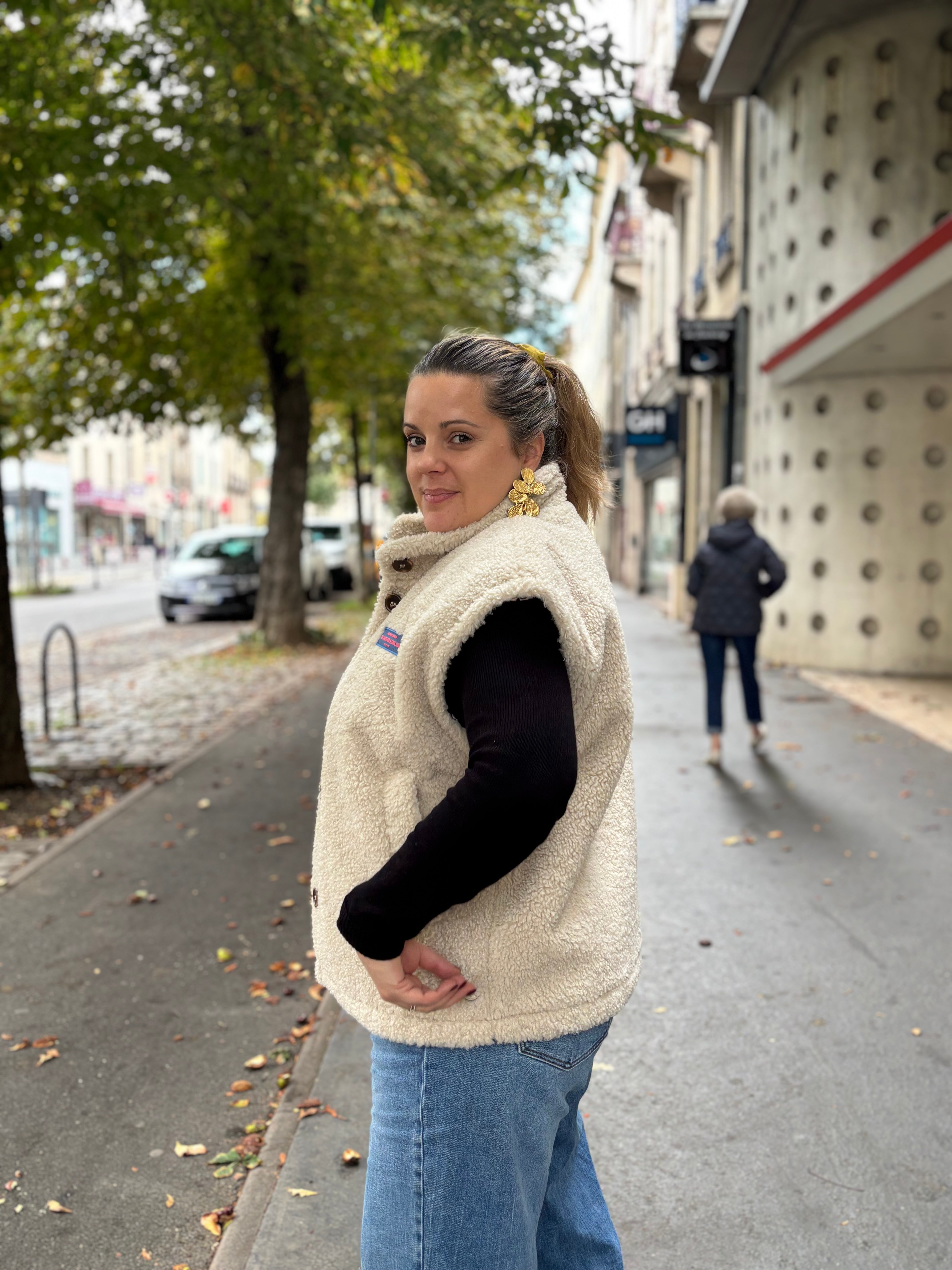 VESTE SANS MANCHES VATIKA