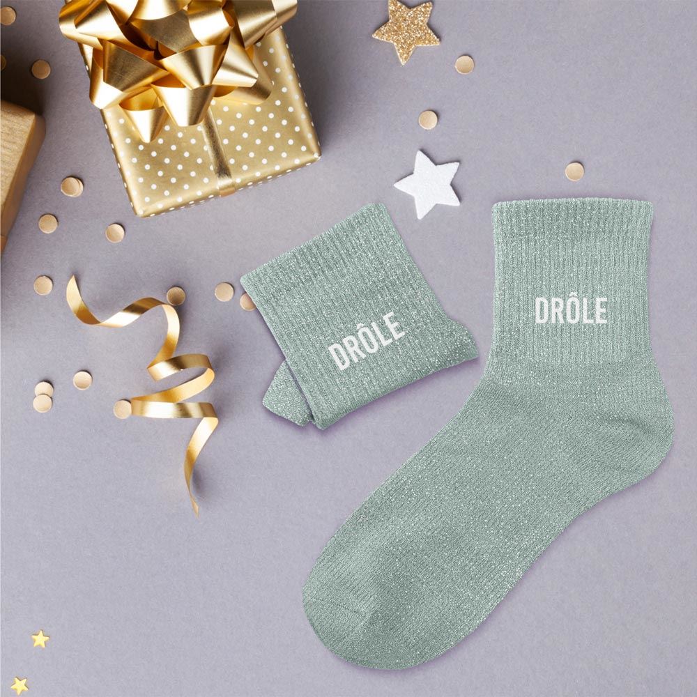 CHAUSSETTES A PAILLETTES
