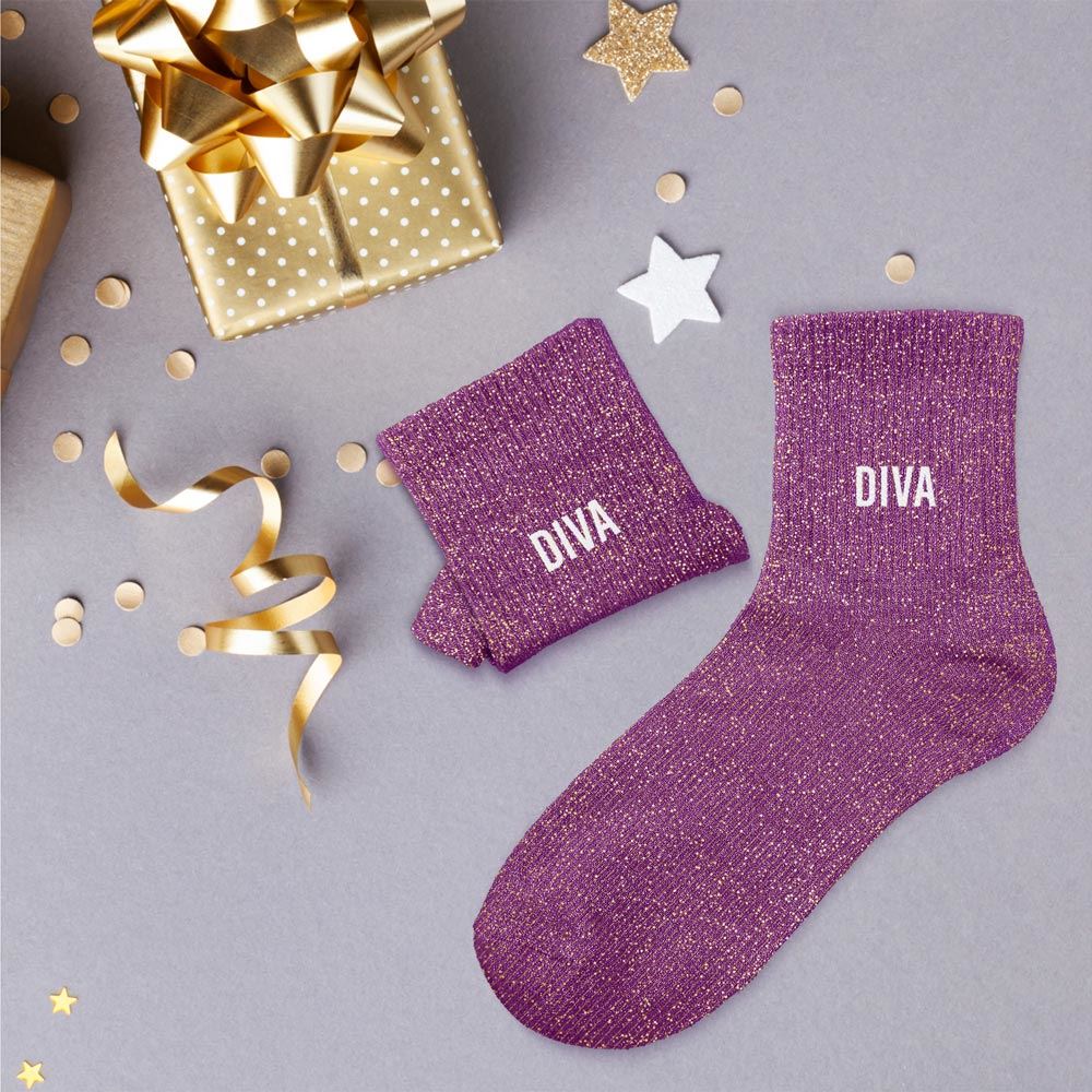 CHAUSSETTES A PAILLETTES