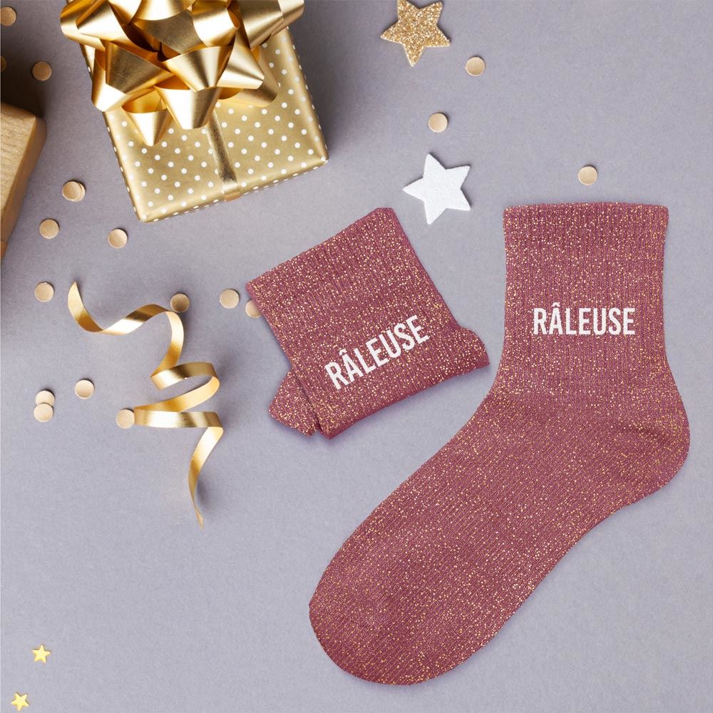 CHAUSSETTES A PAILLETTES